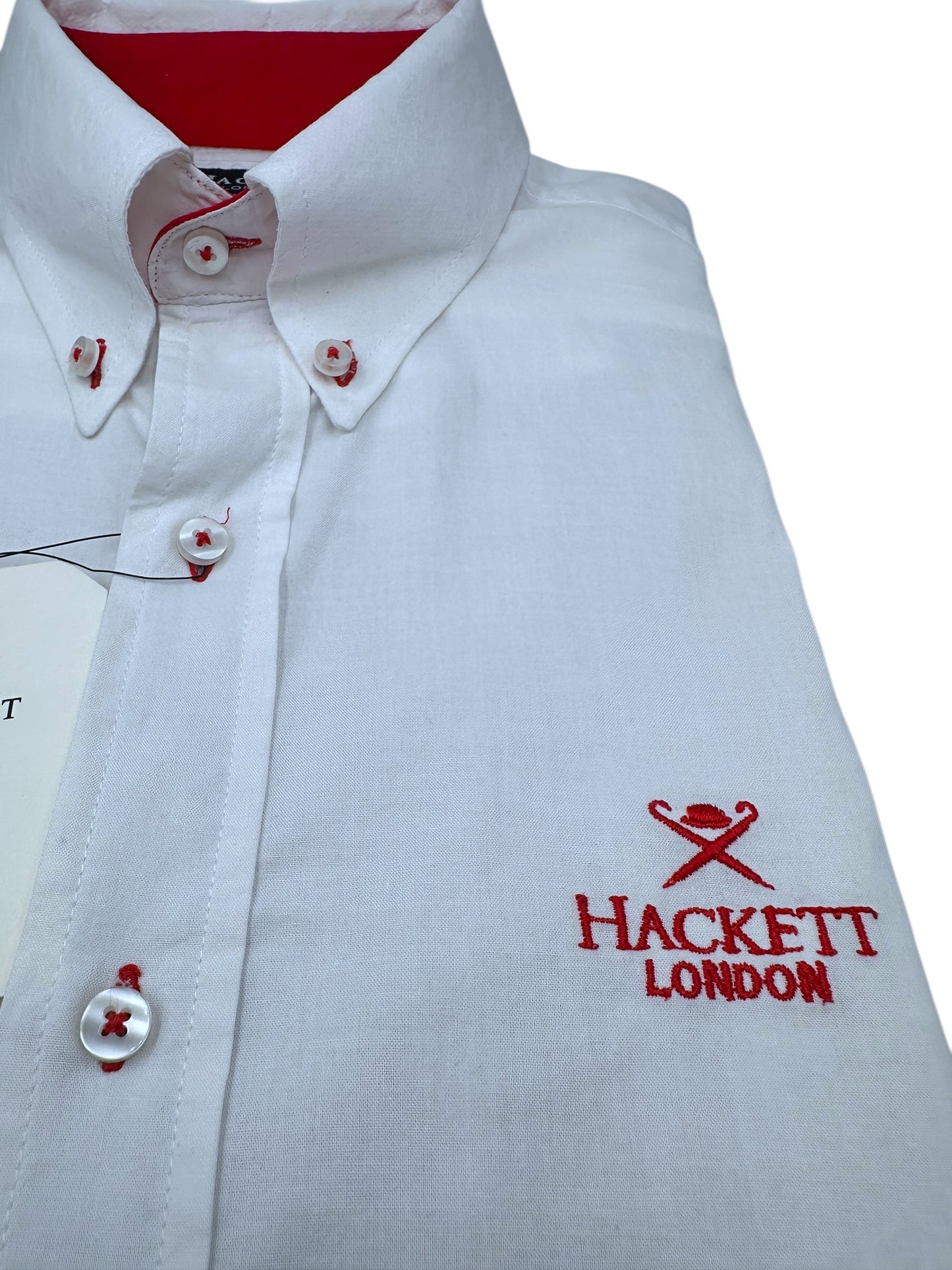 Camisa Hackett Slim Fit Manga Larga Talla M