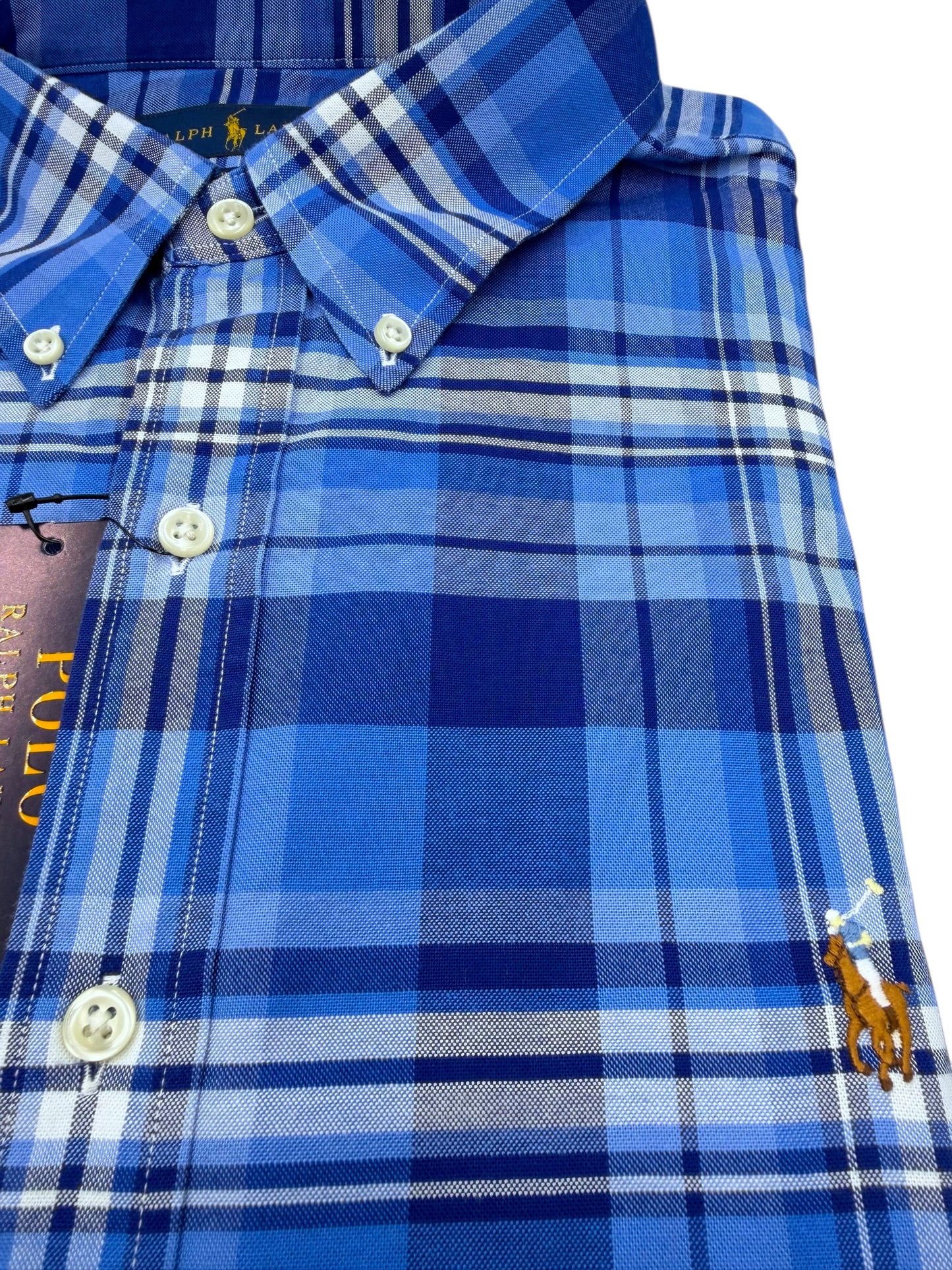 Camisa Polo Ralph Lauren Classic Fit Manga Larga Talla XL