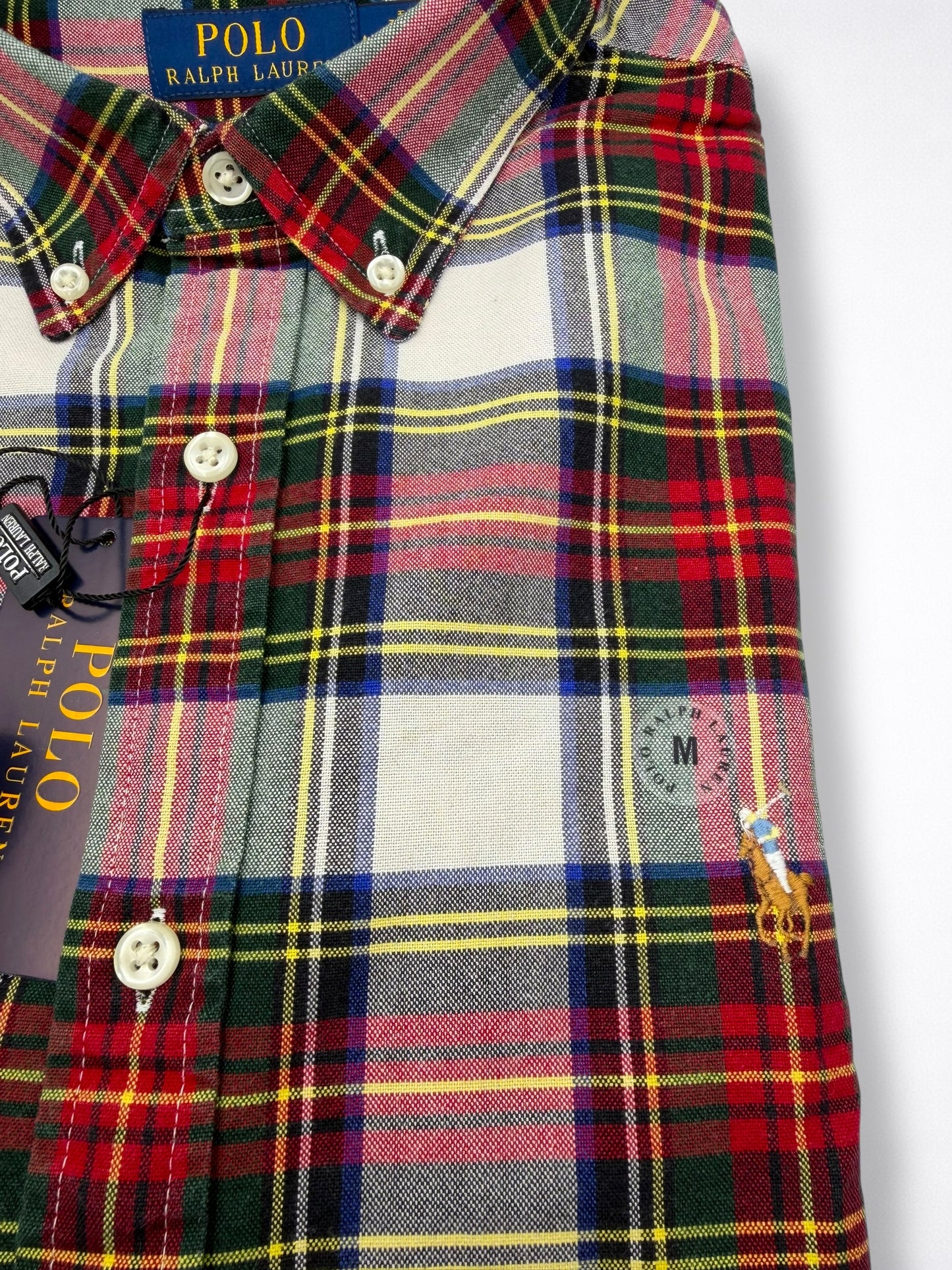 Camisa Polo Ralph Lauren Classic Fit Manga Larga Talla S