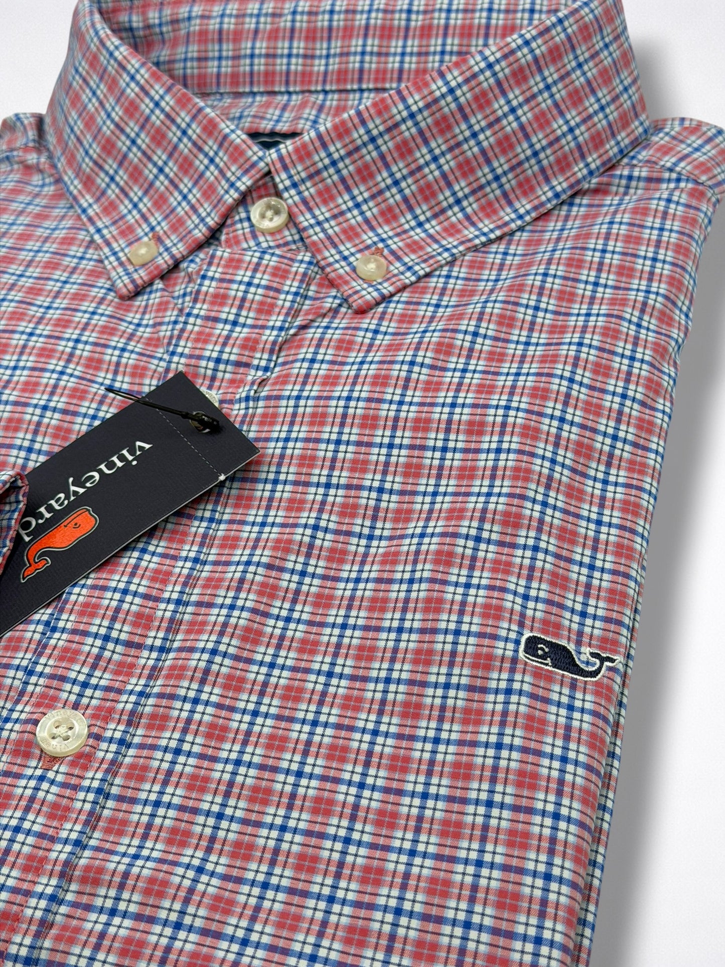 Camisa Vineyard Vines Classic Fit Manga Larga Talla XL