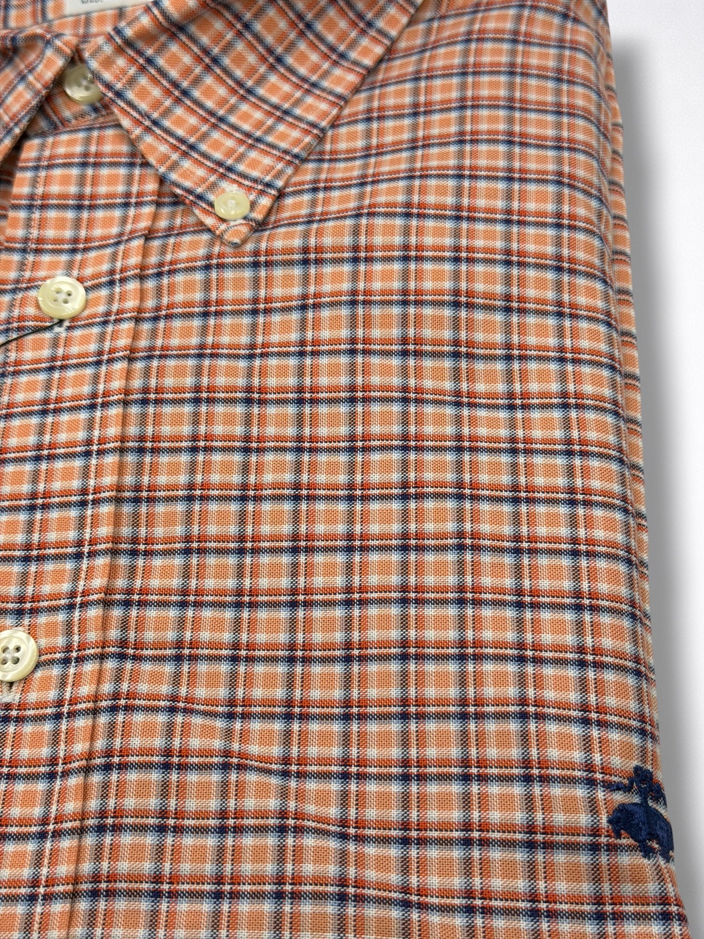 Camisa Brooks Brothers Slim Fit Manga Larga Talla XXL