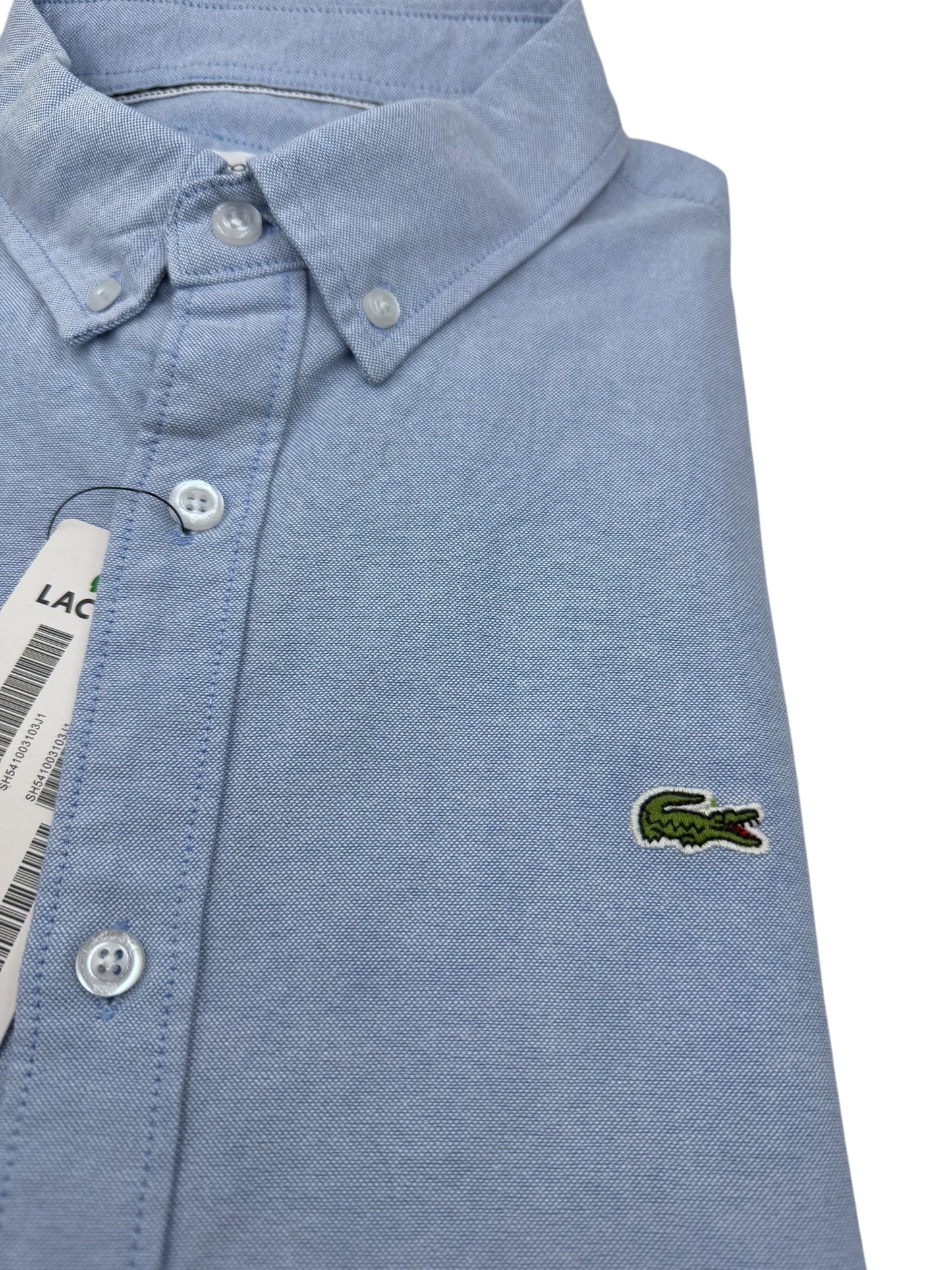 Camisa Lacoste Classic Fit Manga Larga Talla L