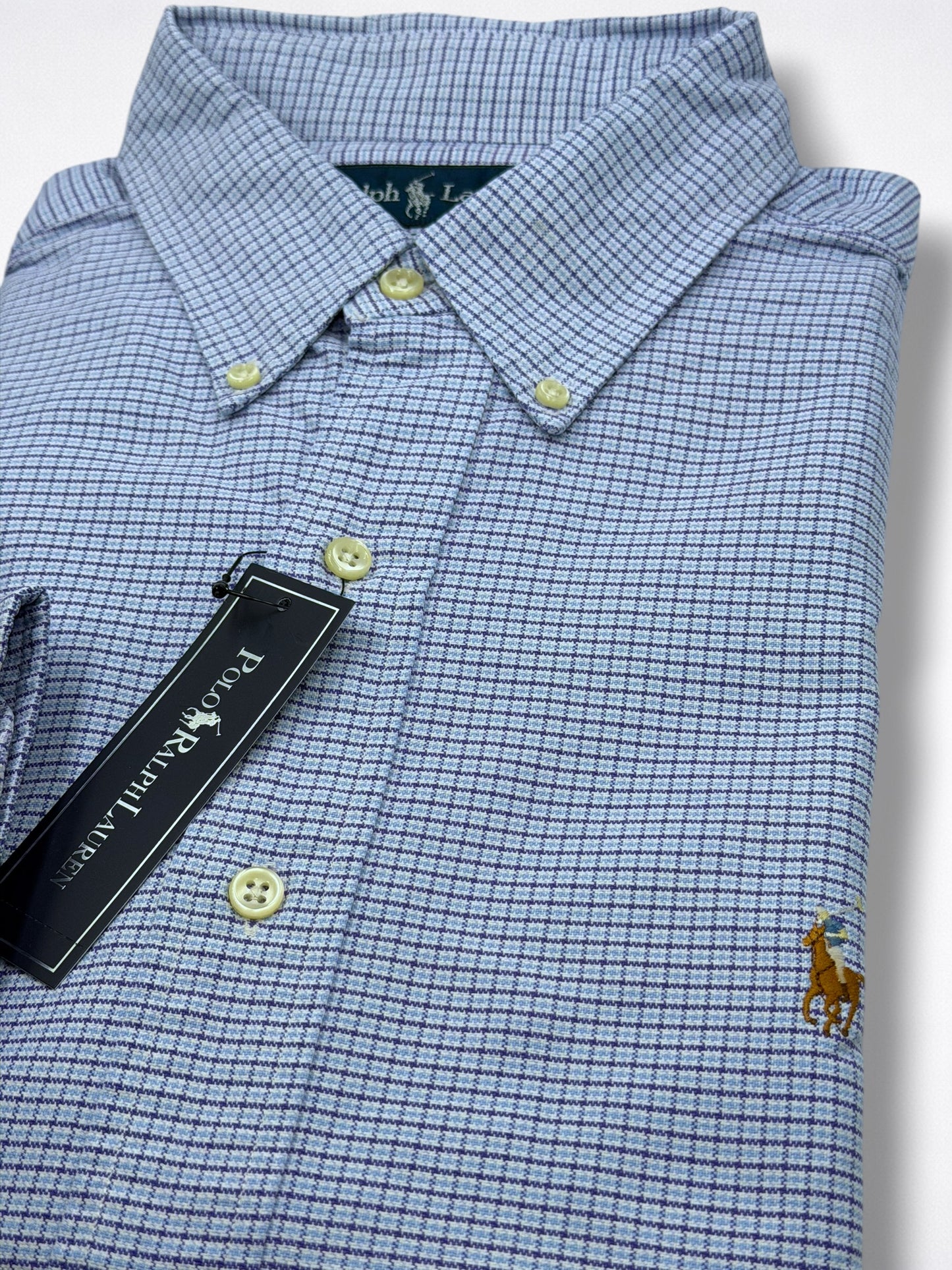 Camisa Polo Ralph Lauren Classic Fit Manga Larga Talla XL