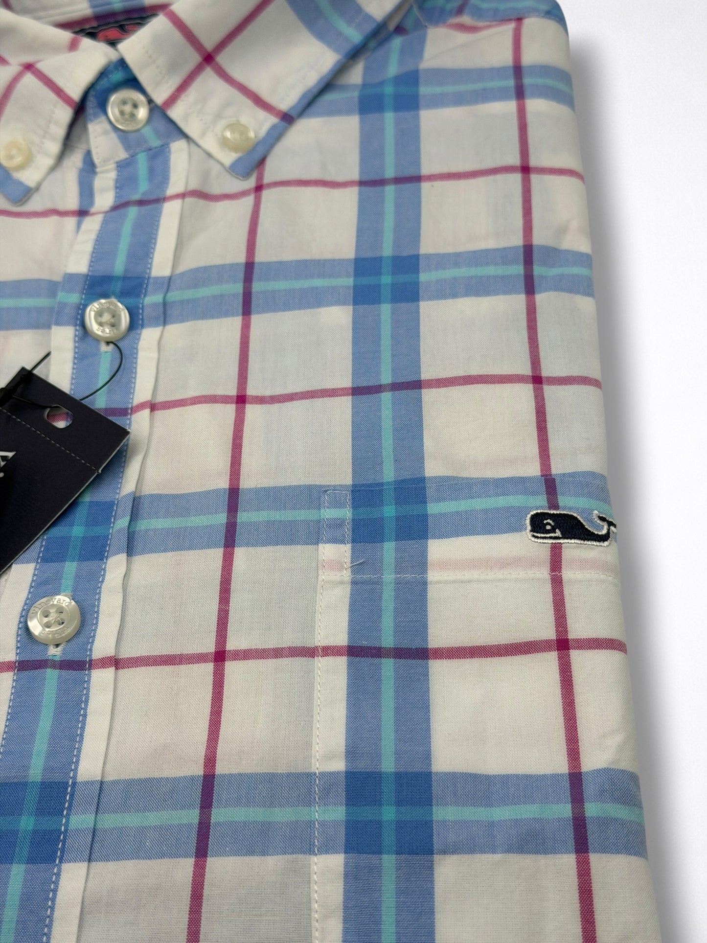 Camisa Vineyard Vines Classic Fit Manga Larga Talla S