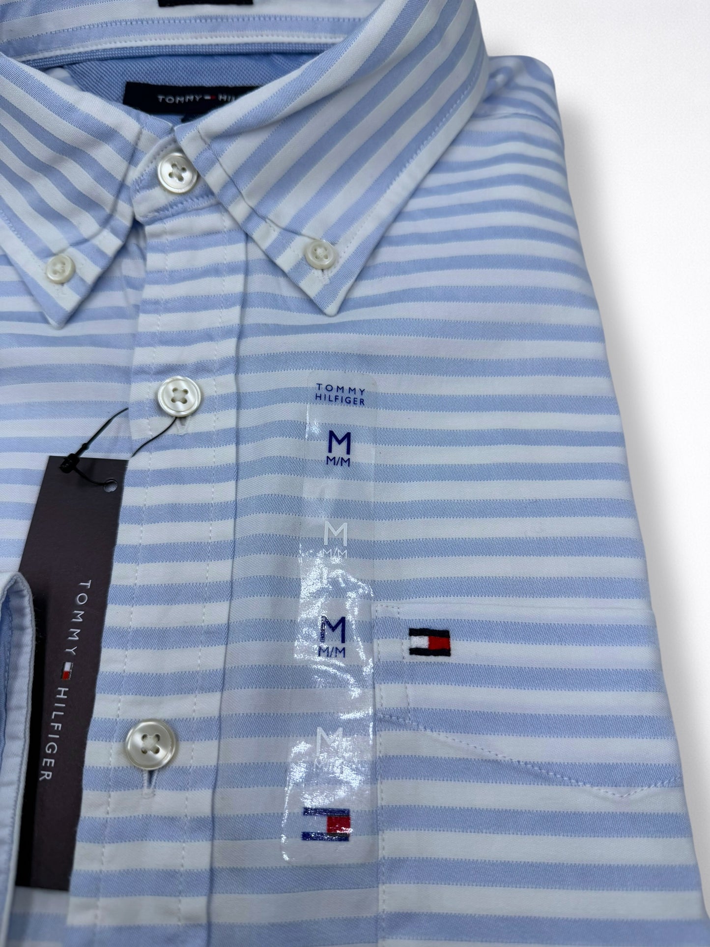 Camisa Tommy Hilfiger Classic Fit Manga Larga Talla M