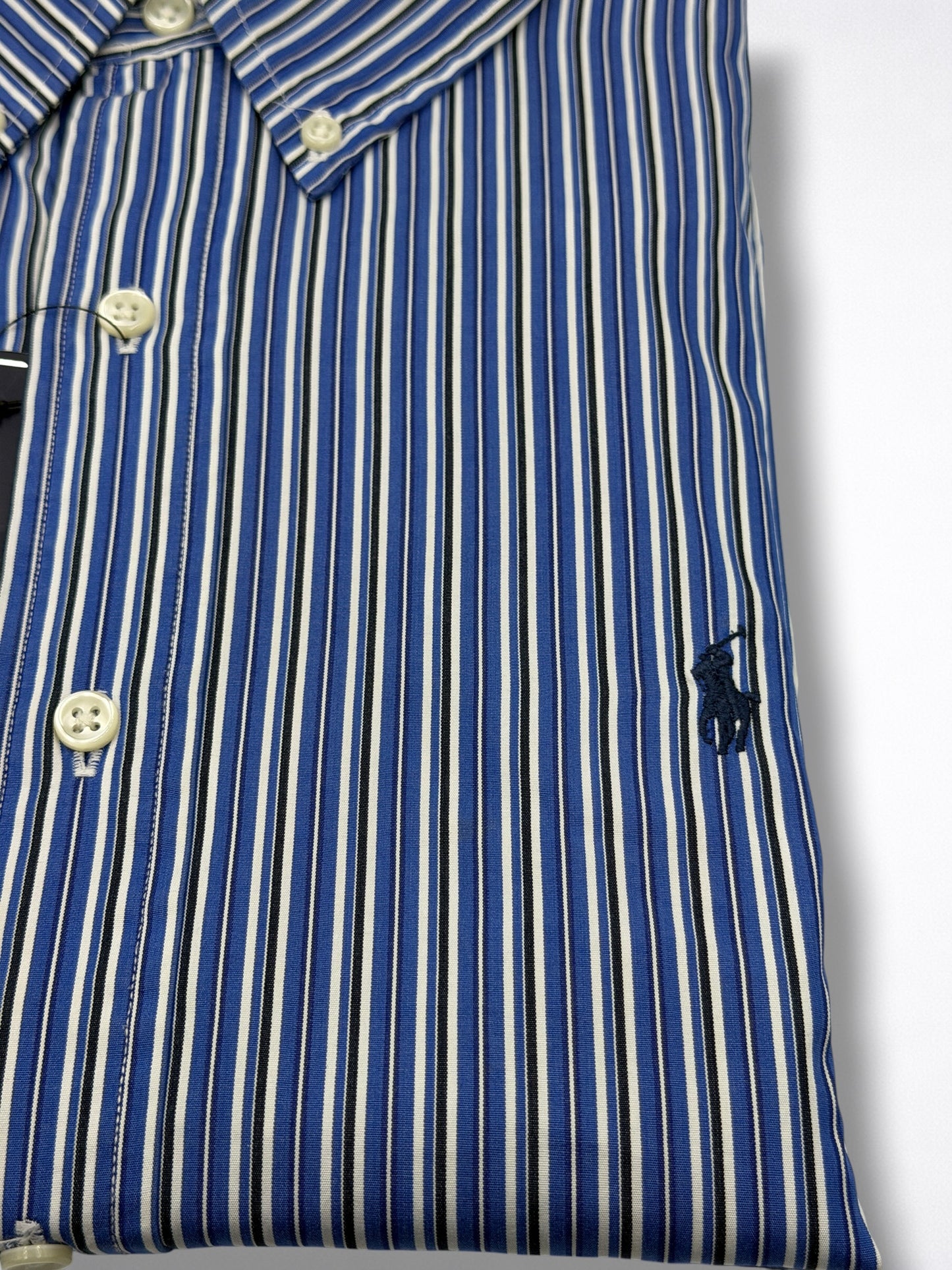 Camisa Polo Ralph Lauren Custom Fit Manga Larga Talla L