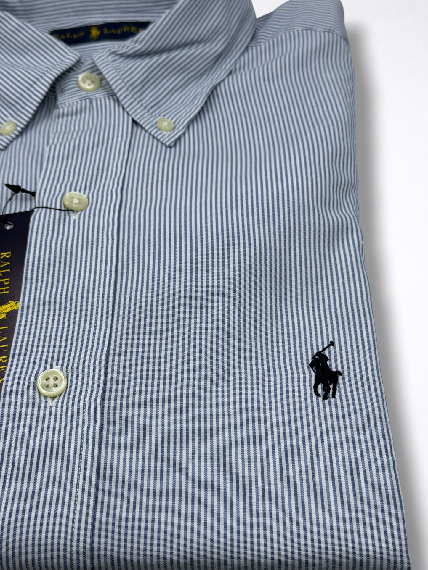Camisa Polo Ralph Lauren Classic Fit Manga Larga Talla L