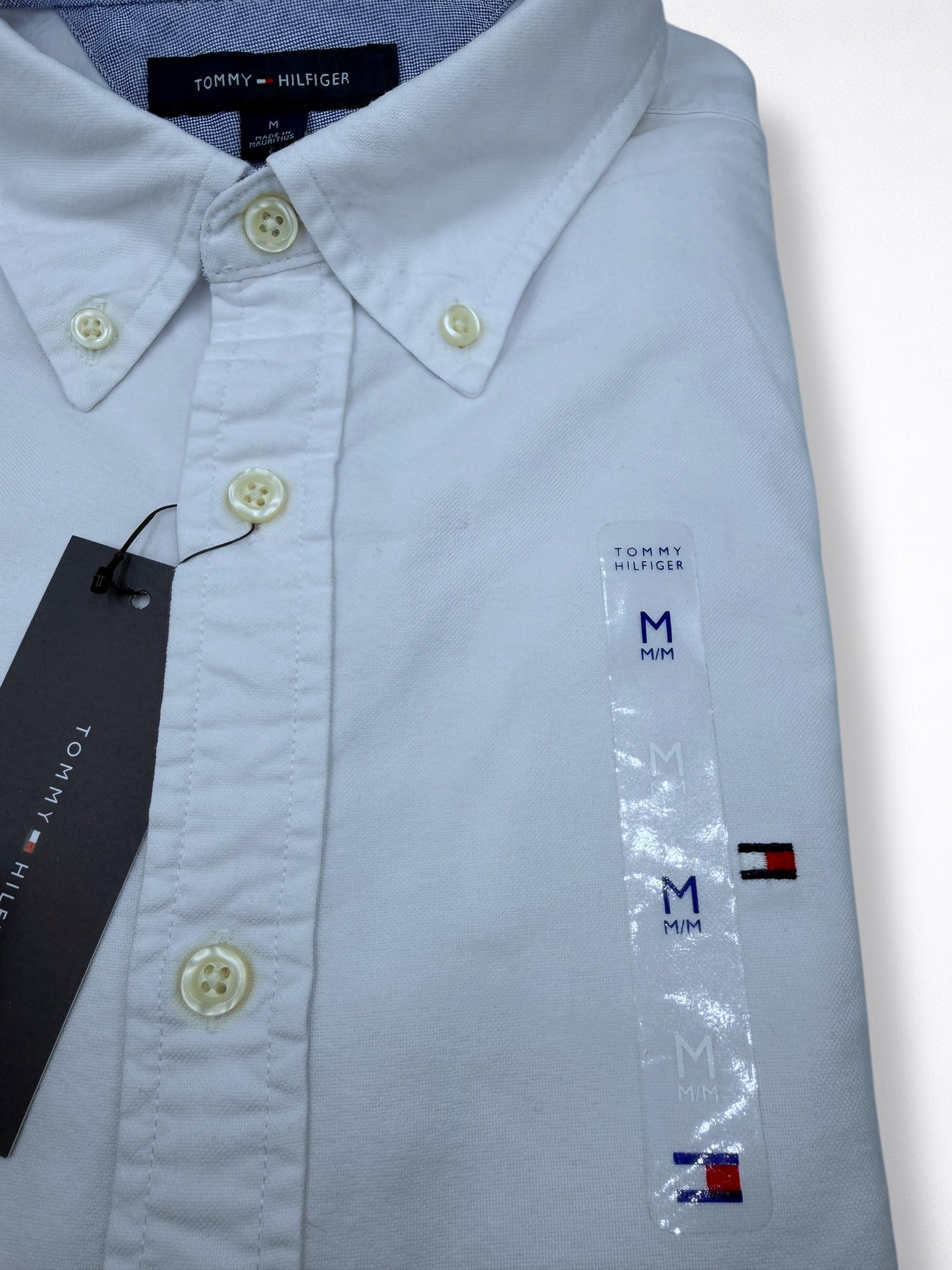 Camisa Tommy Hilfiger Custom Fit Manga Larga Talla M