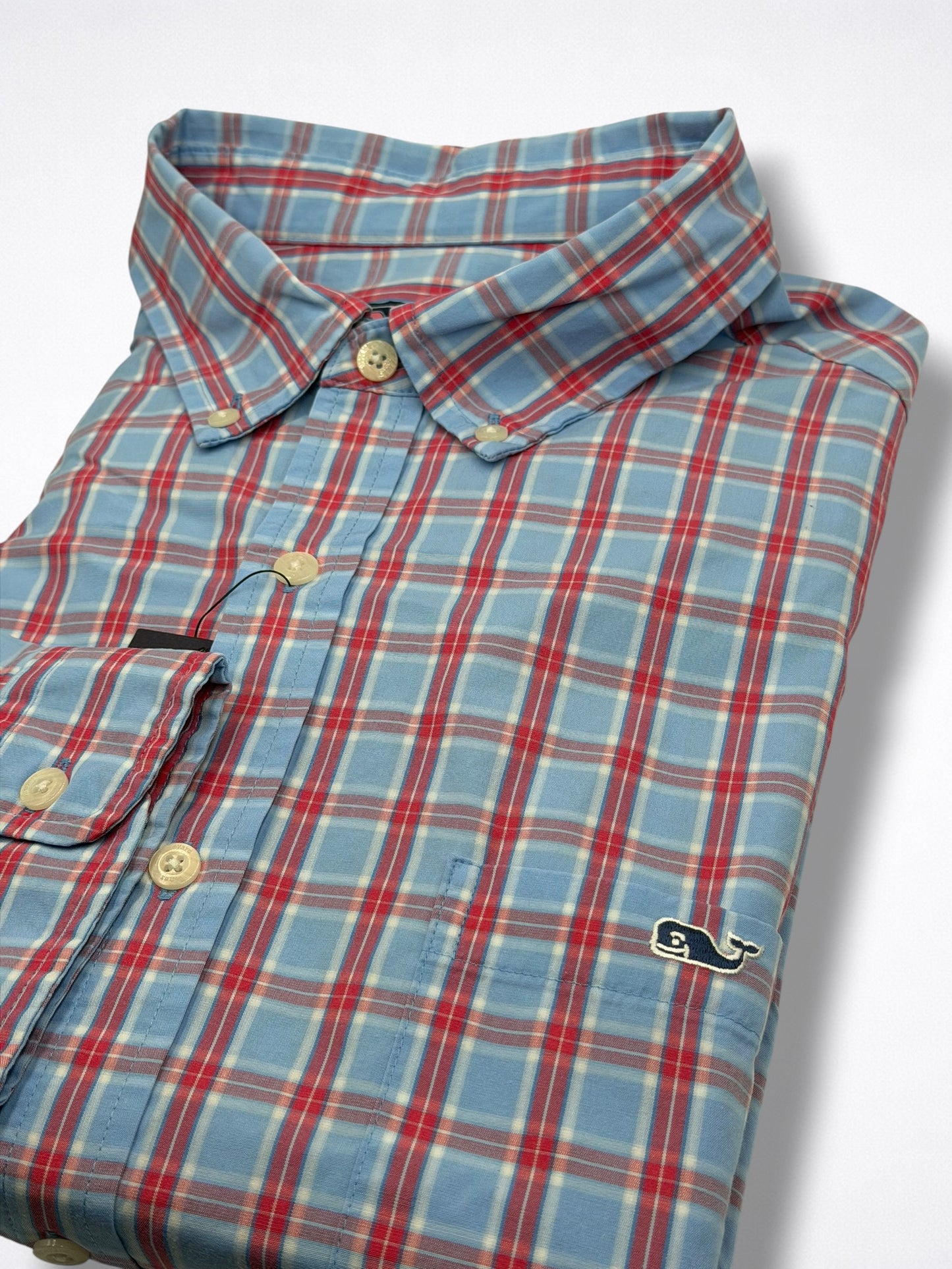 Camisa Vineyard Vines Classic Fit Manga Larga Talla XL