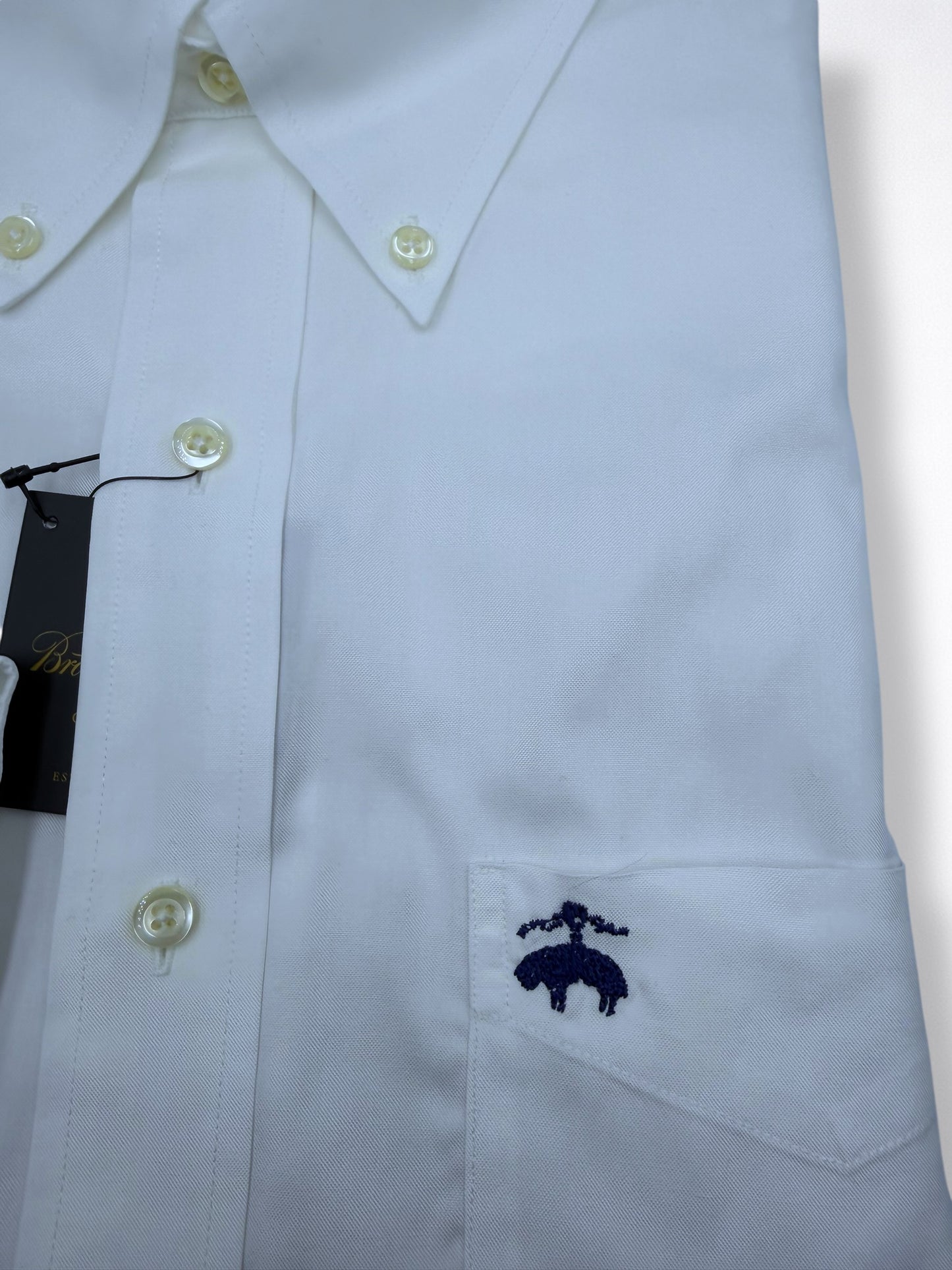 Camisa Brooks Brothers Custom Fit Manga Larga Talla L