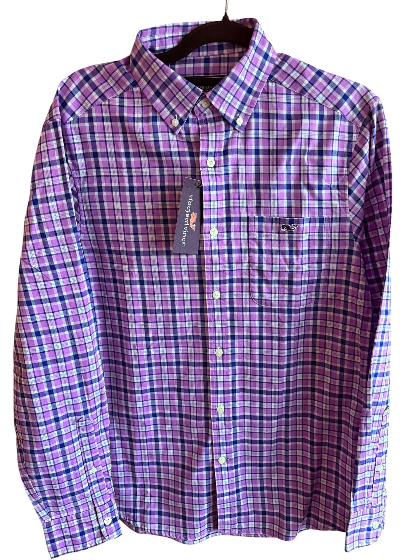 Camisa Vineyard Vines Classic Fit Manga Larga Talla S