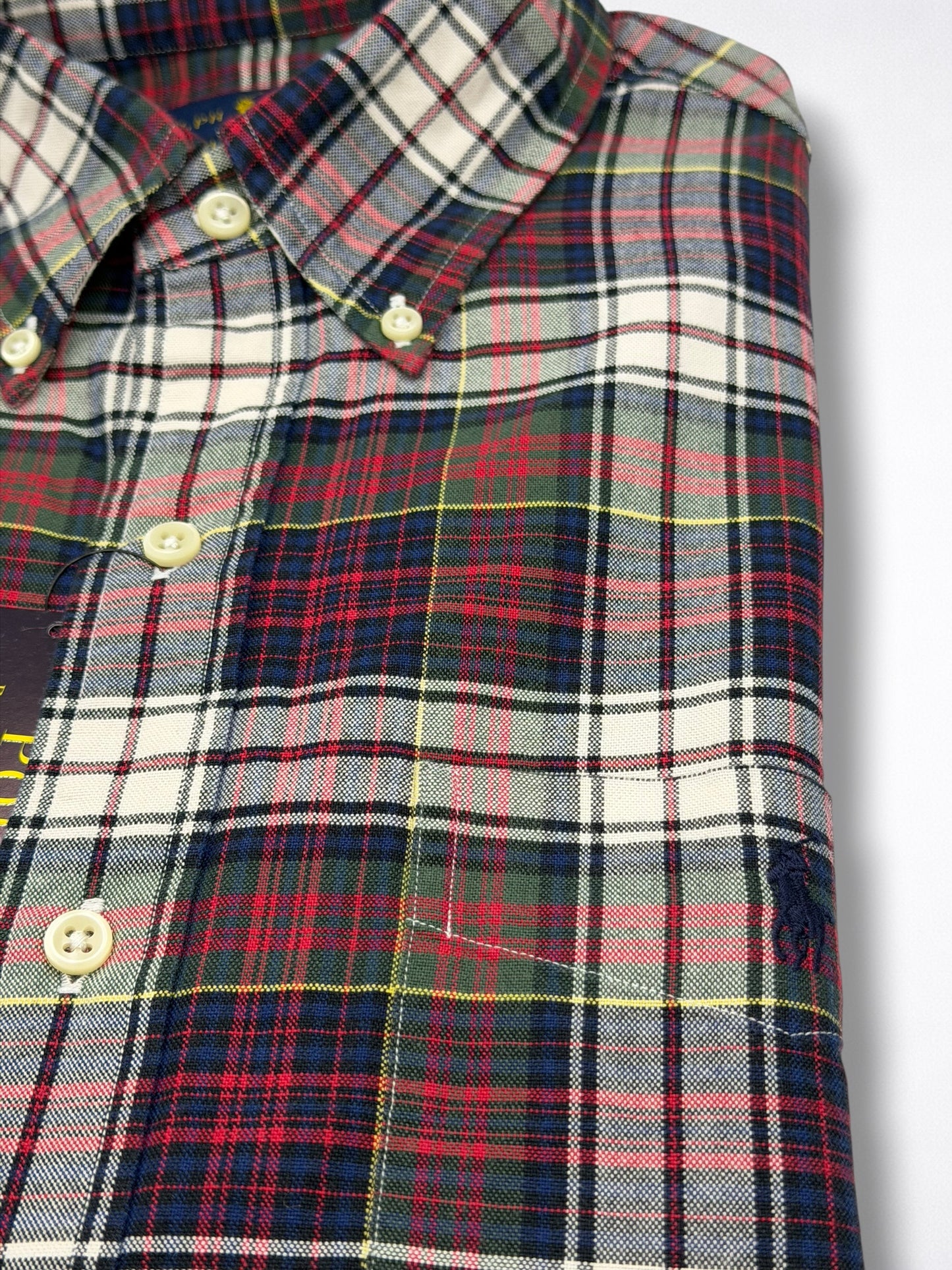 Camisa Polo Ralph Lauren Classic Fit Manga Larga Talla S