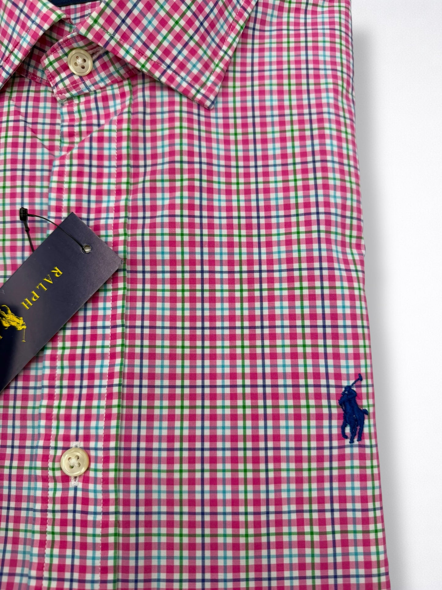 Camisa Polo Ralph Lauren Classic Fit Manga Larga Talla L