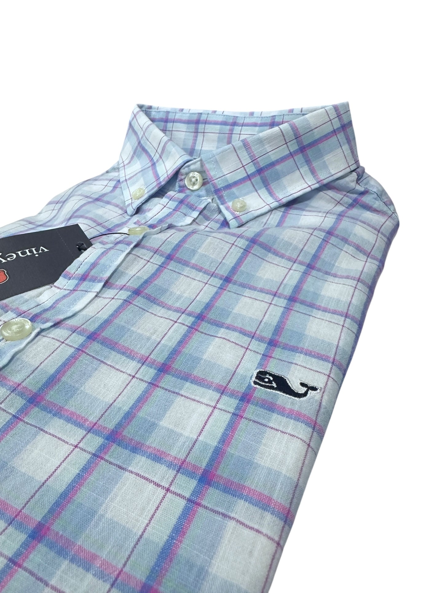 Camisa Vineyard Vines Classic Fit Manga Larga Talla S