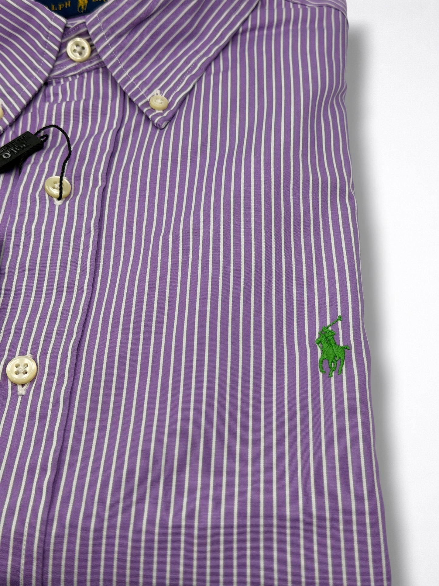 Camisa Polo Ralph Lauren Classic Fit Manga Larga Talla L