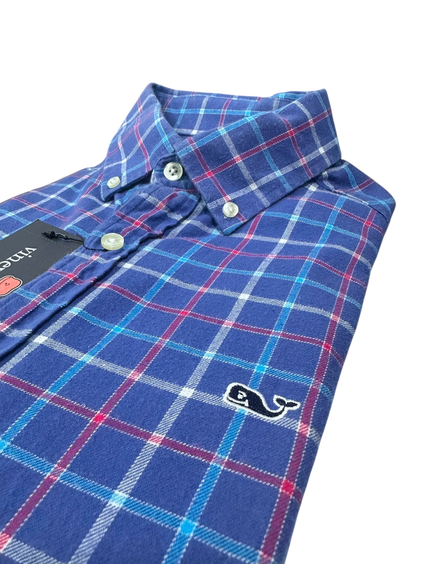 Camisa Vineyard Vines Classic Fit Manga Larga Talla S