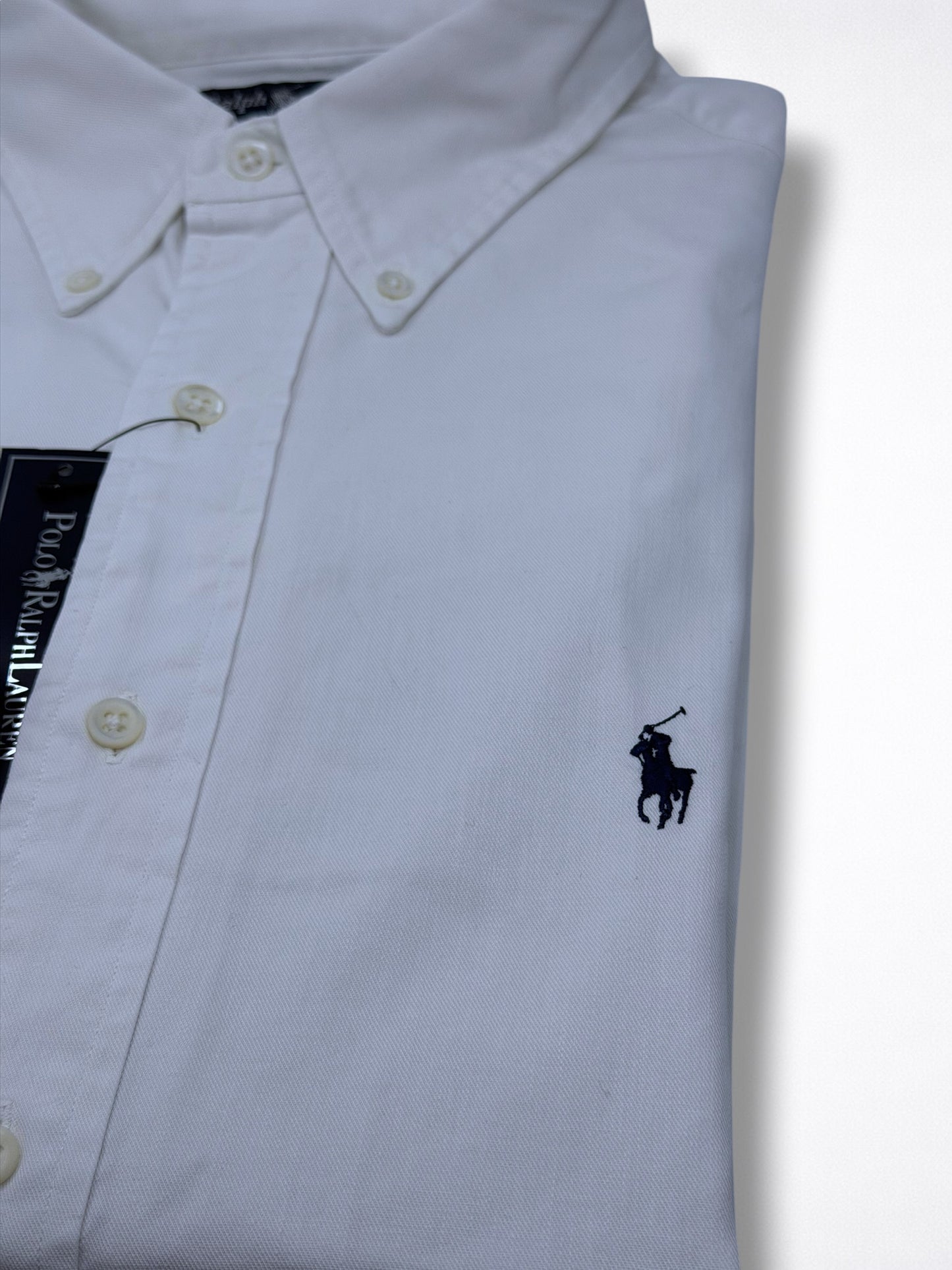 Camisa Polo Ralph Lauren Classic Fit Manga Larga Talla L