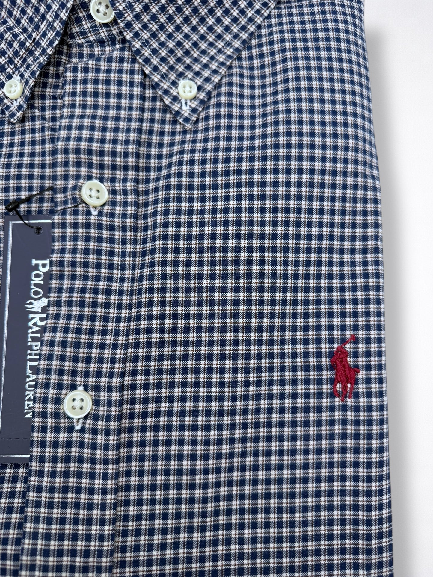 Camisa Polo Ralph Lauren Classic Fit Manga Larga Talla M
