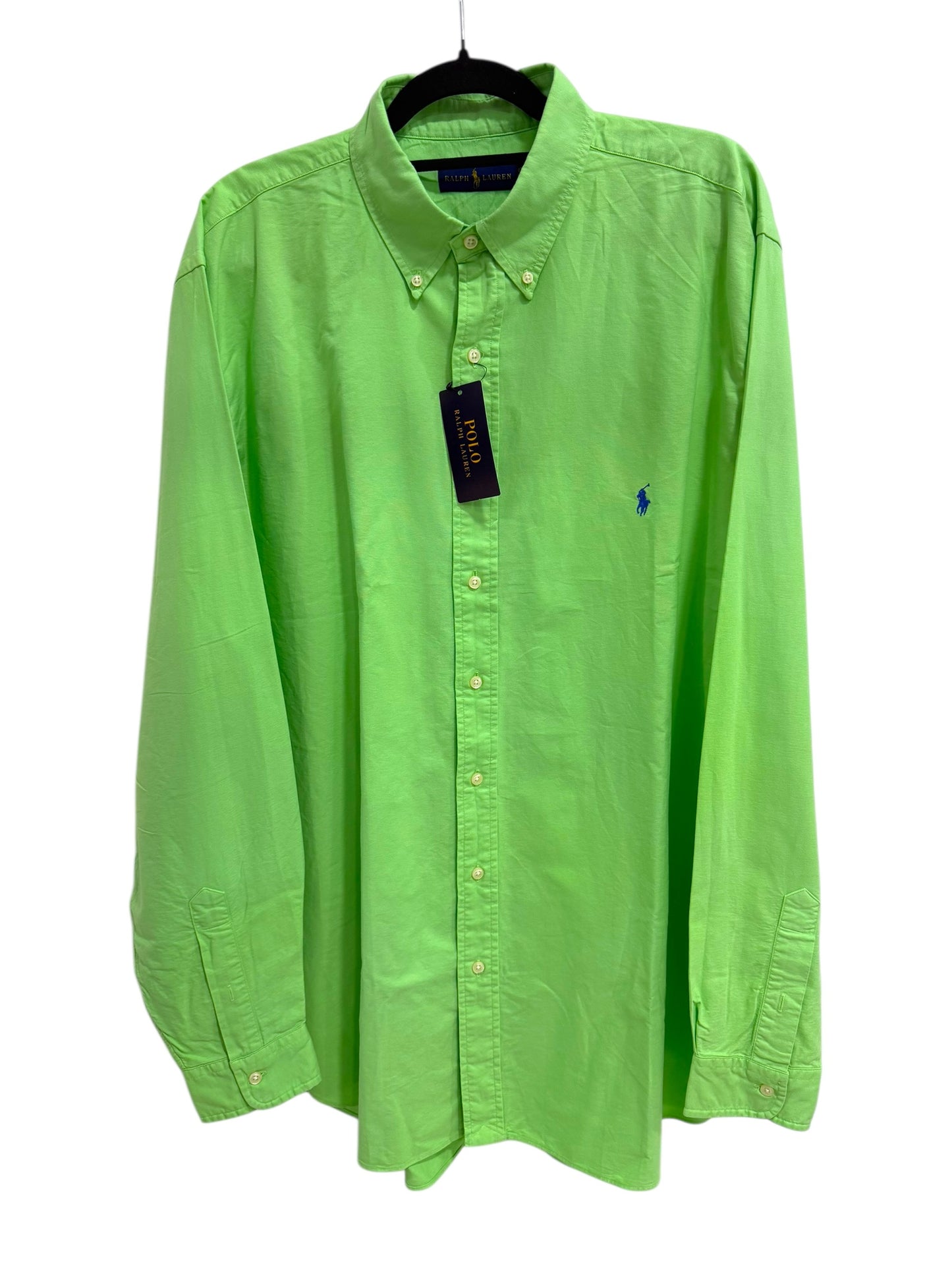 Camisa Polo Ralph Lauren Classic Fit Manga Larga Talla XXL