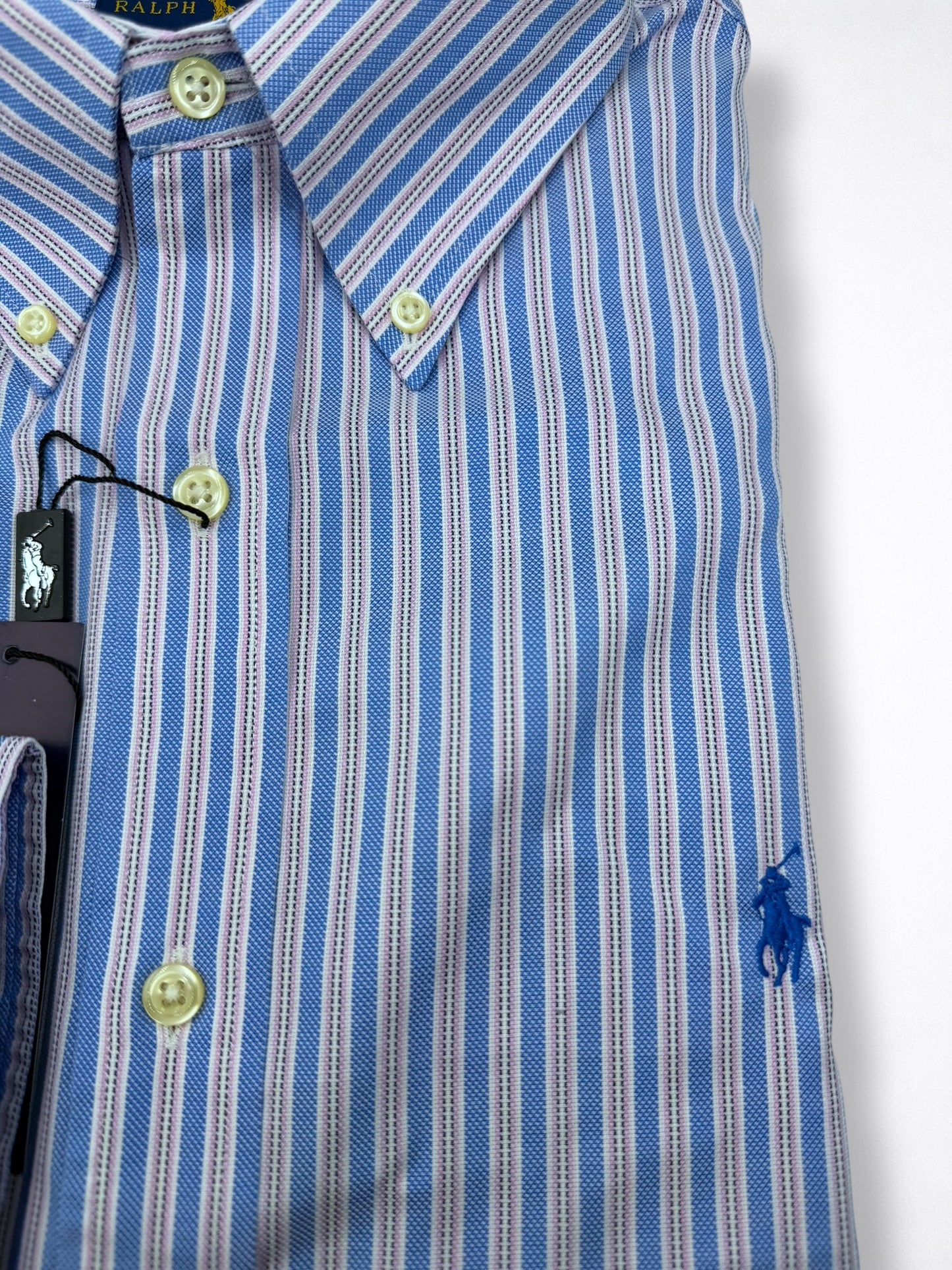 Camisa Polo Ralph Lauren Classic Fit Manga Larga Talla L