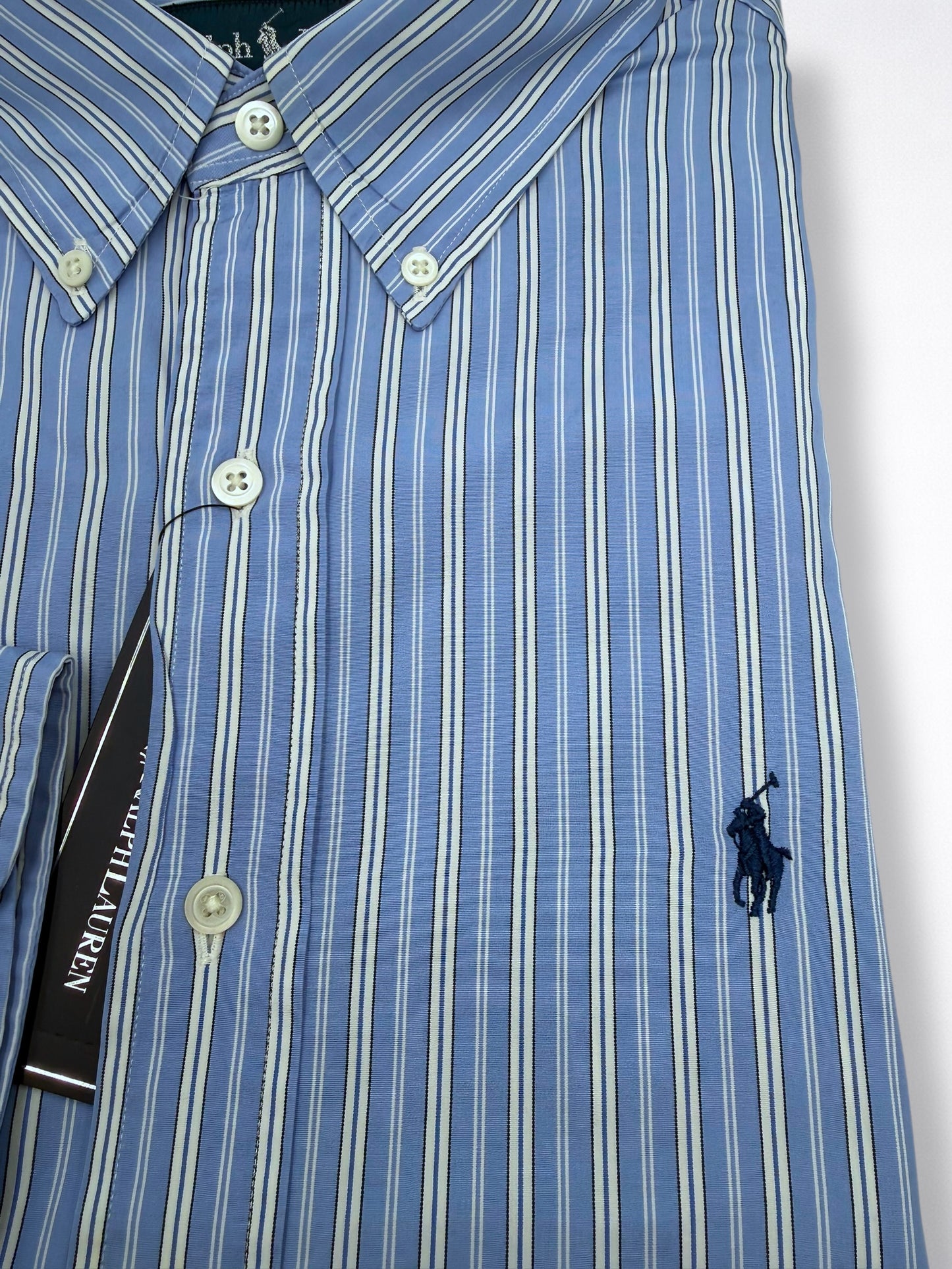 Camisa Polo Ralph Lauren Classic Fit Manga Larga Talla L