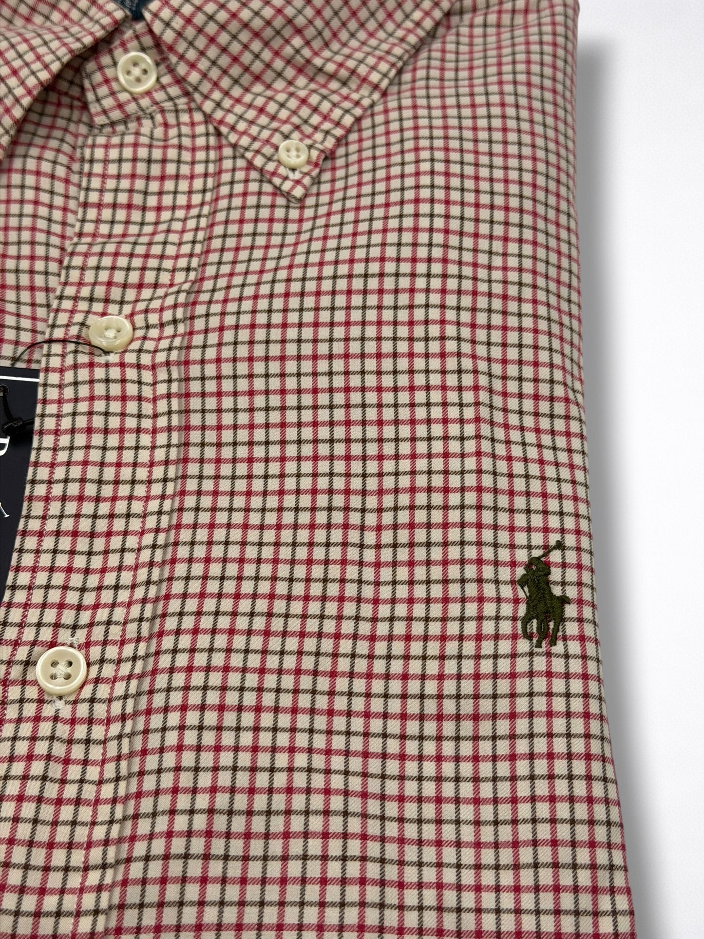 Camisa Polo Ralph Lauren Classic Fit Manga Larga Talla M