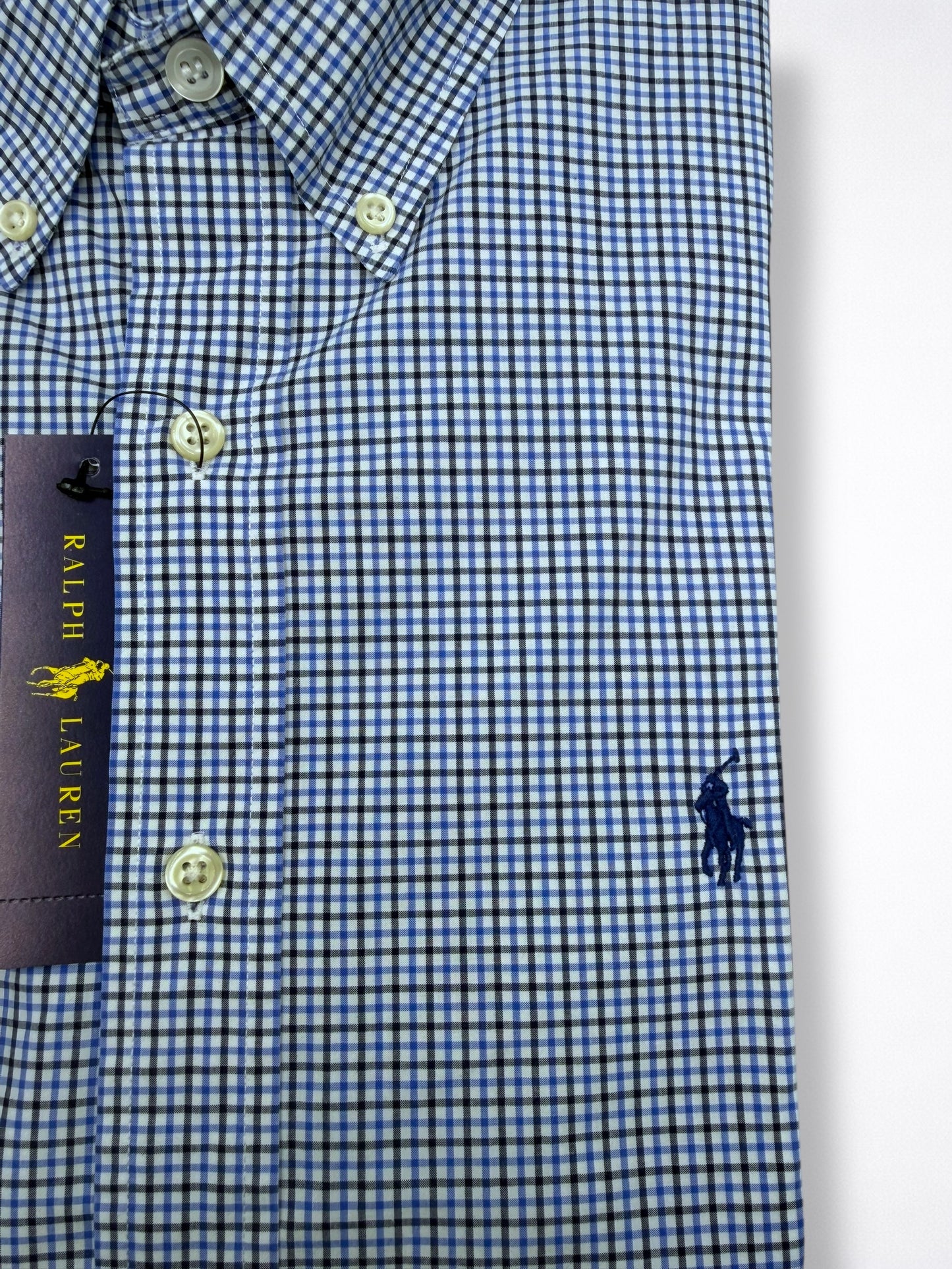Camisa Polo Ralph Lauren Classic Fit Manga Larga Talla M