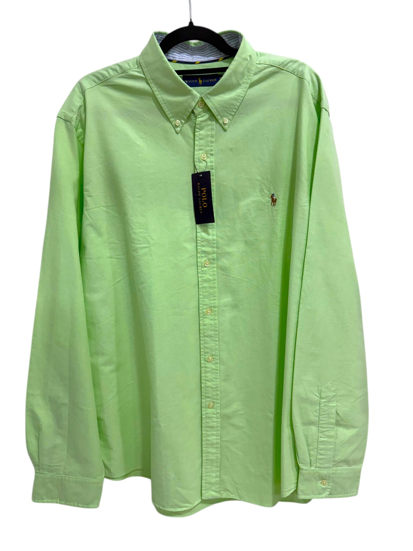 Camisa Polo Ralph Lauren Classic Fit Manga Larga Talla XXL