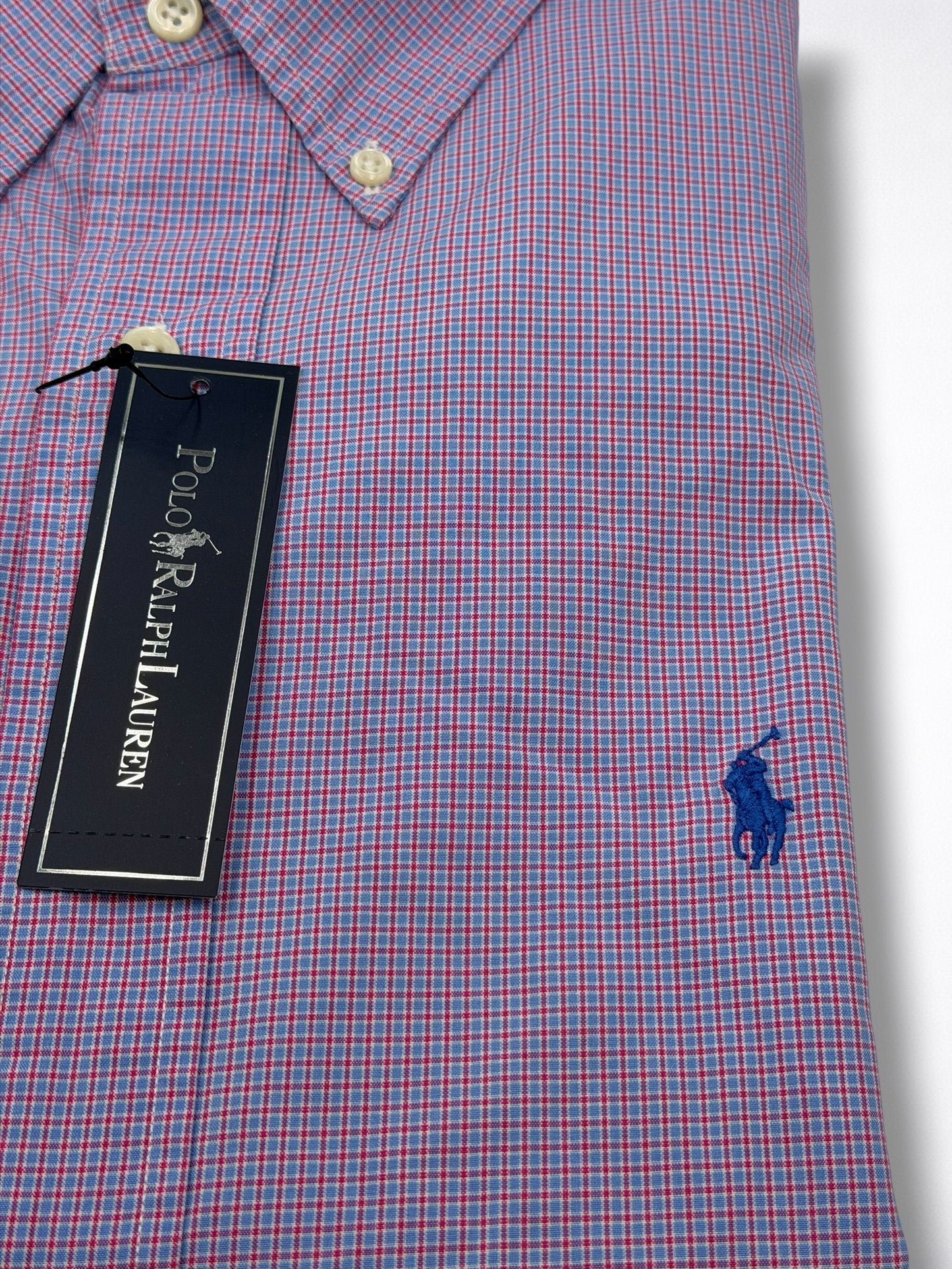 Camisa Polo Ralph Lauren Classic Fit Manga Larga Talla L