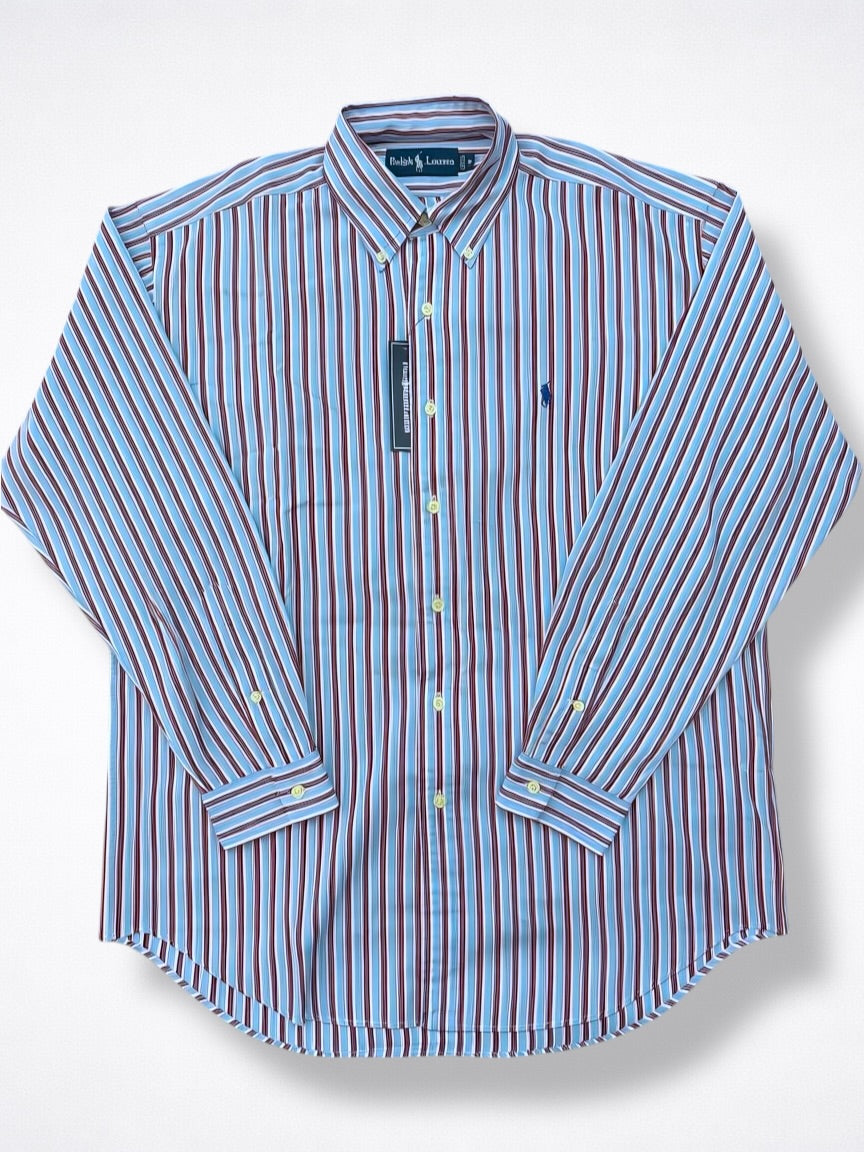 Camisa Polo Ralph Lauren Classic Fit Manga Larga Talla M