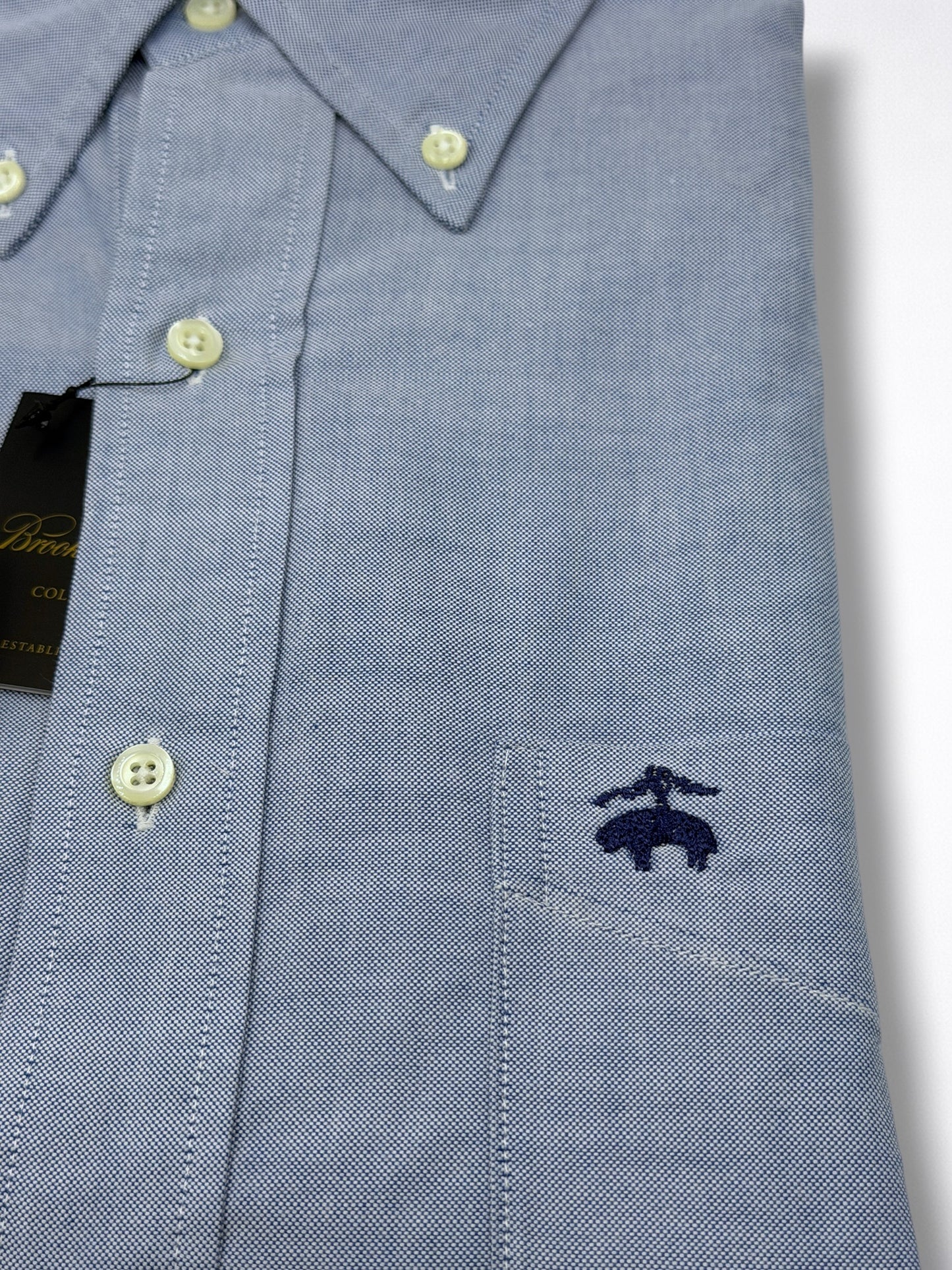 Camisa Brooks Brothers Classic Fit Manga Larga Talla M