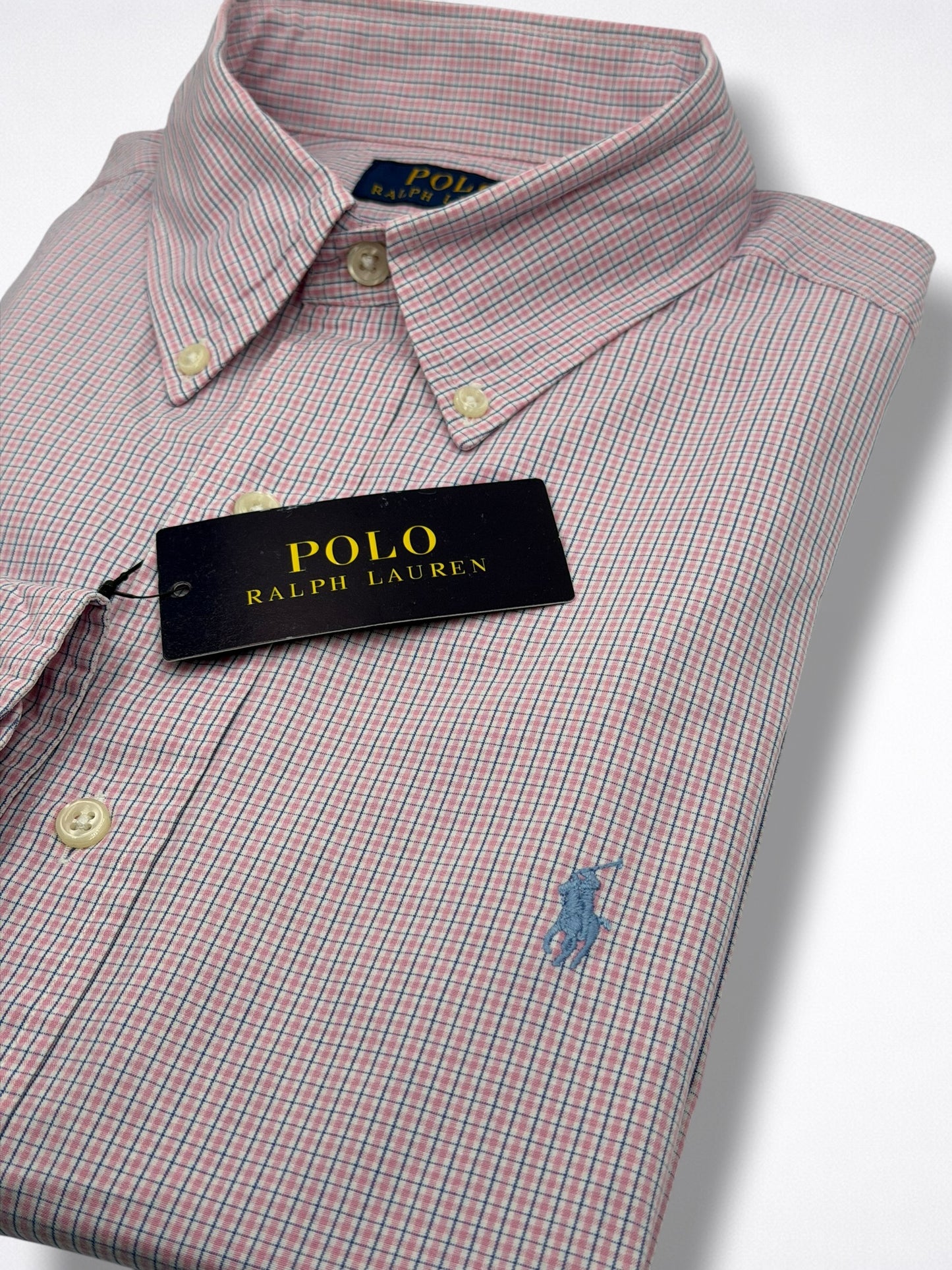 Camisa Polo Ralph Lauren Classic Fit Manga Larga Talla M