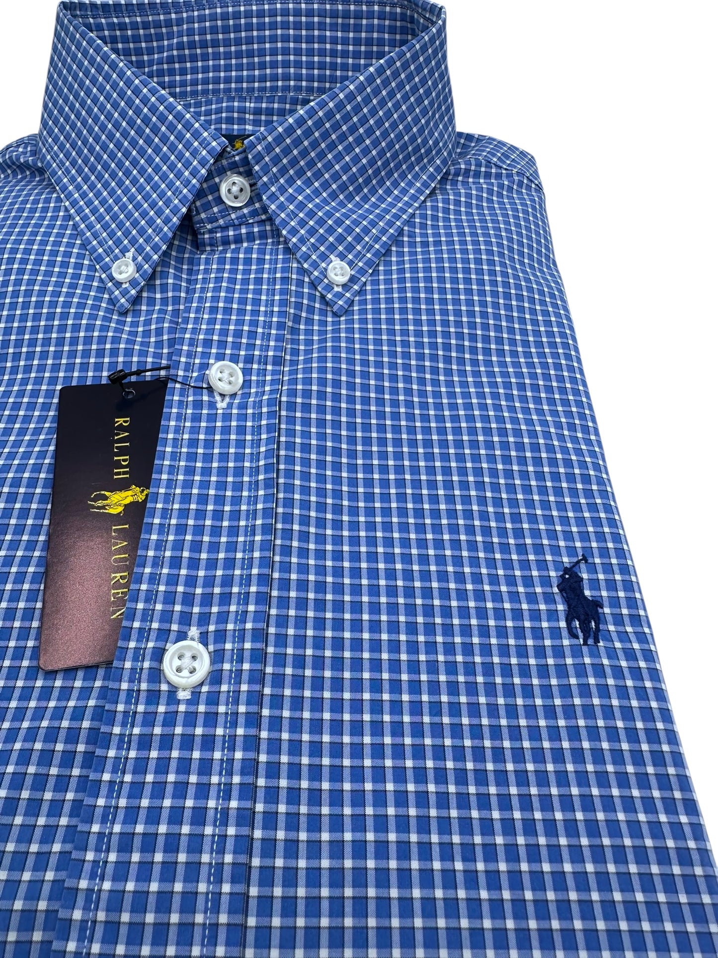 Camisa Polo Ralph Lauren Classic Fit Manga Larga Talla S