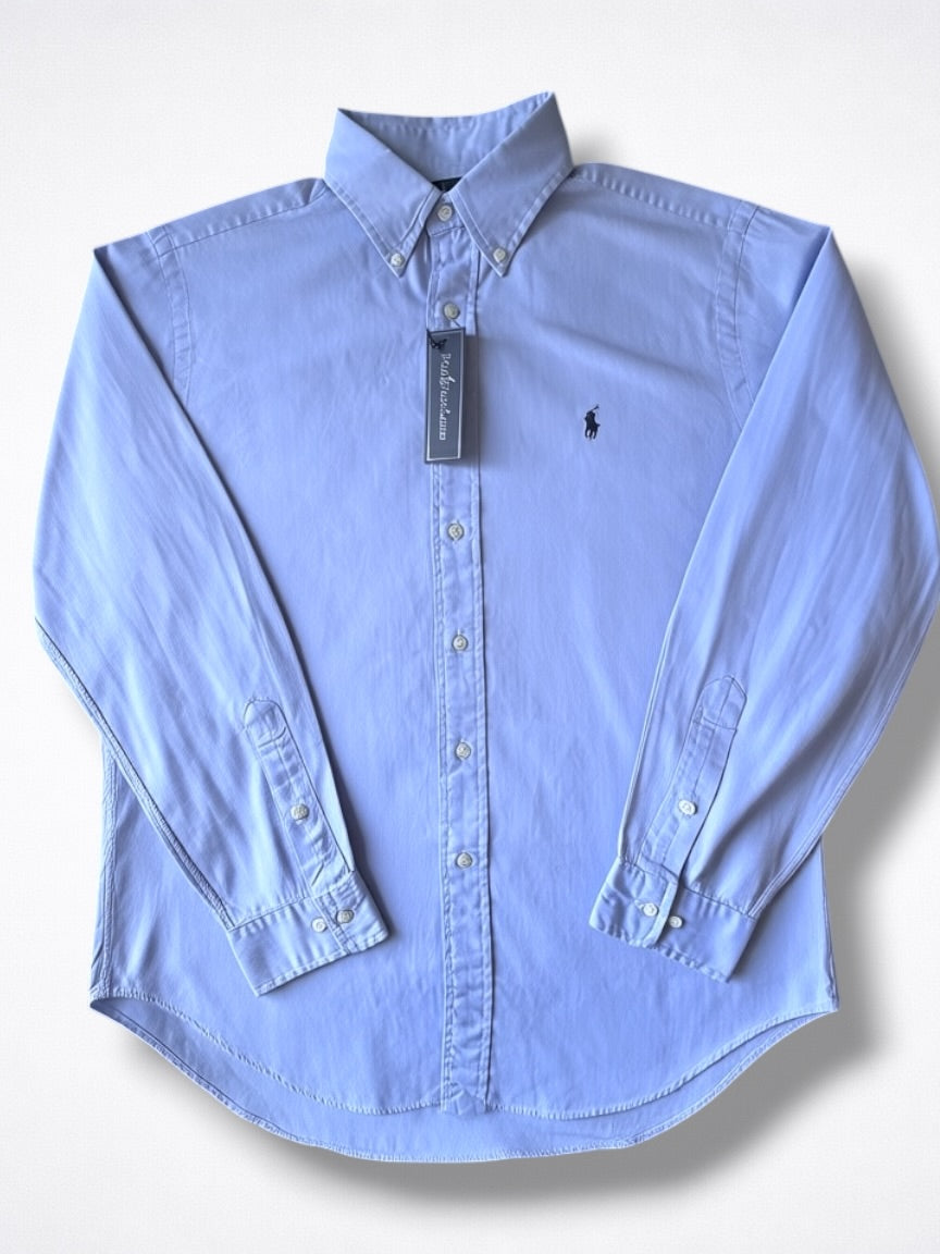 Camisa Polo Ralph Lauren Classic Fit Manga Larga Talla L