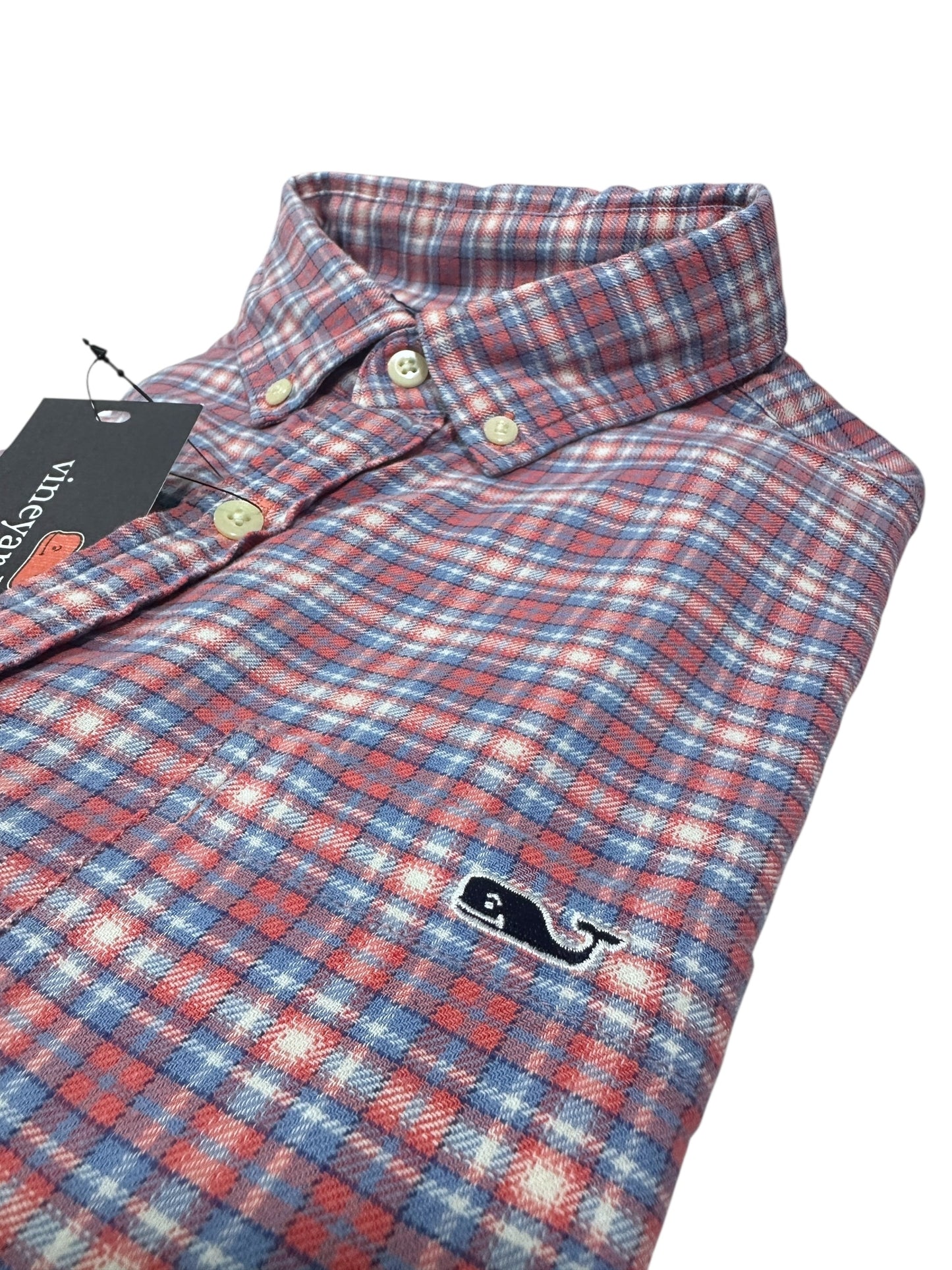 Camisa Vineyard Vines Classic Fit Manga Larga Talla S