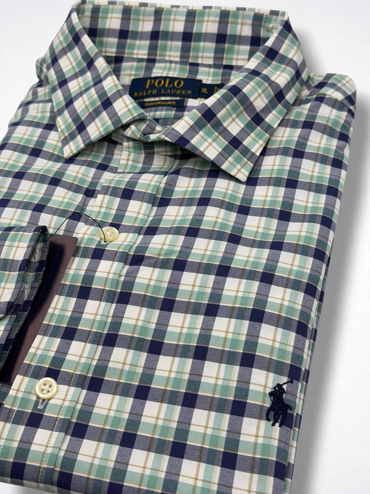 Camisa Polo Ralph Lauren Classic Fit Manga Larga Talla XL