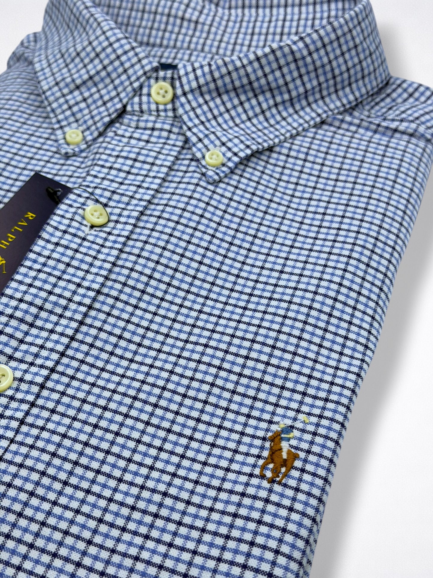 Camisa Polo Ralph Lauren Classic Fit Manga Larga Talla XL