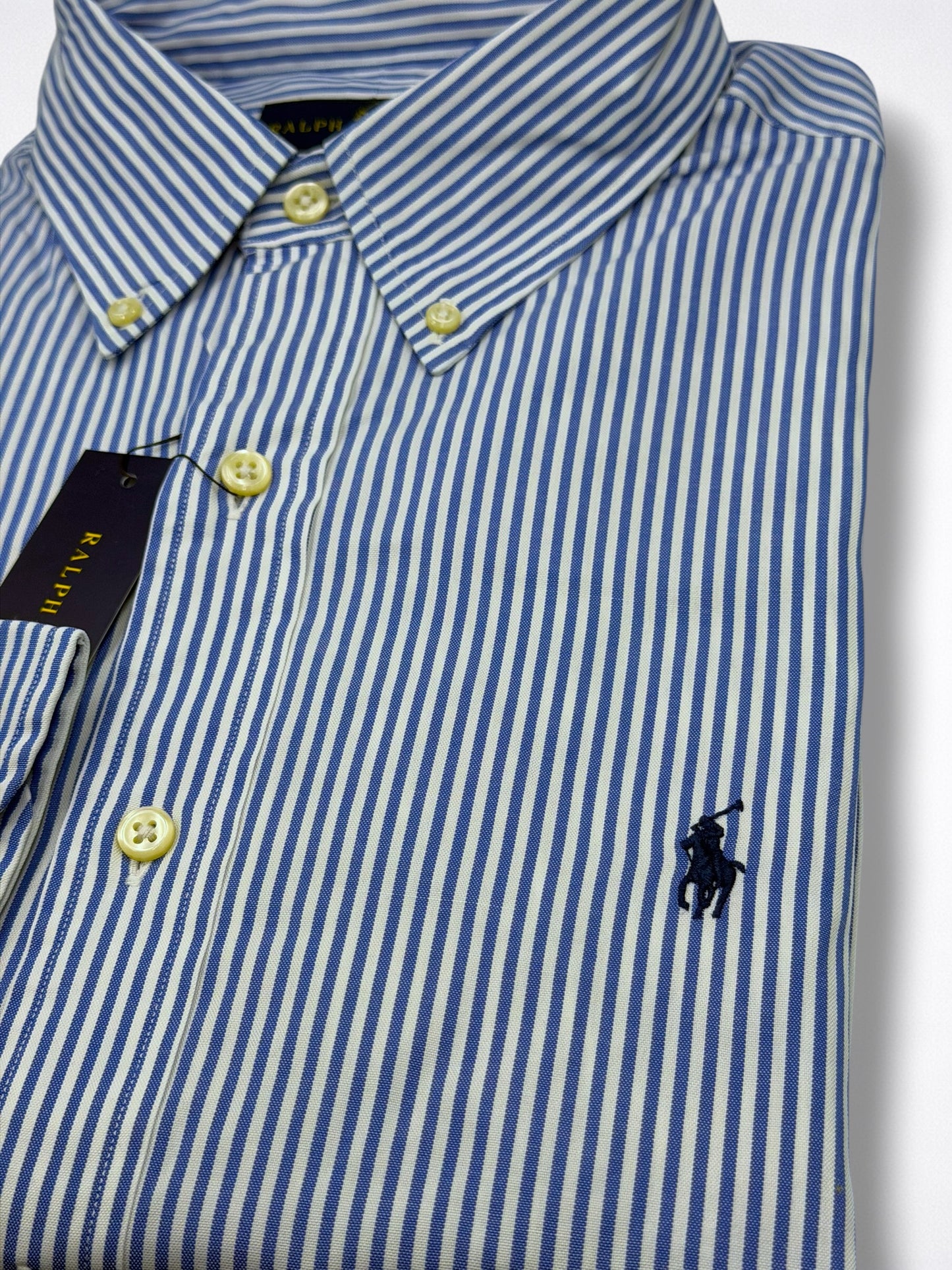 Camisa Polo Ralph Lauren Classic Fit Manga Larga Talla L