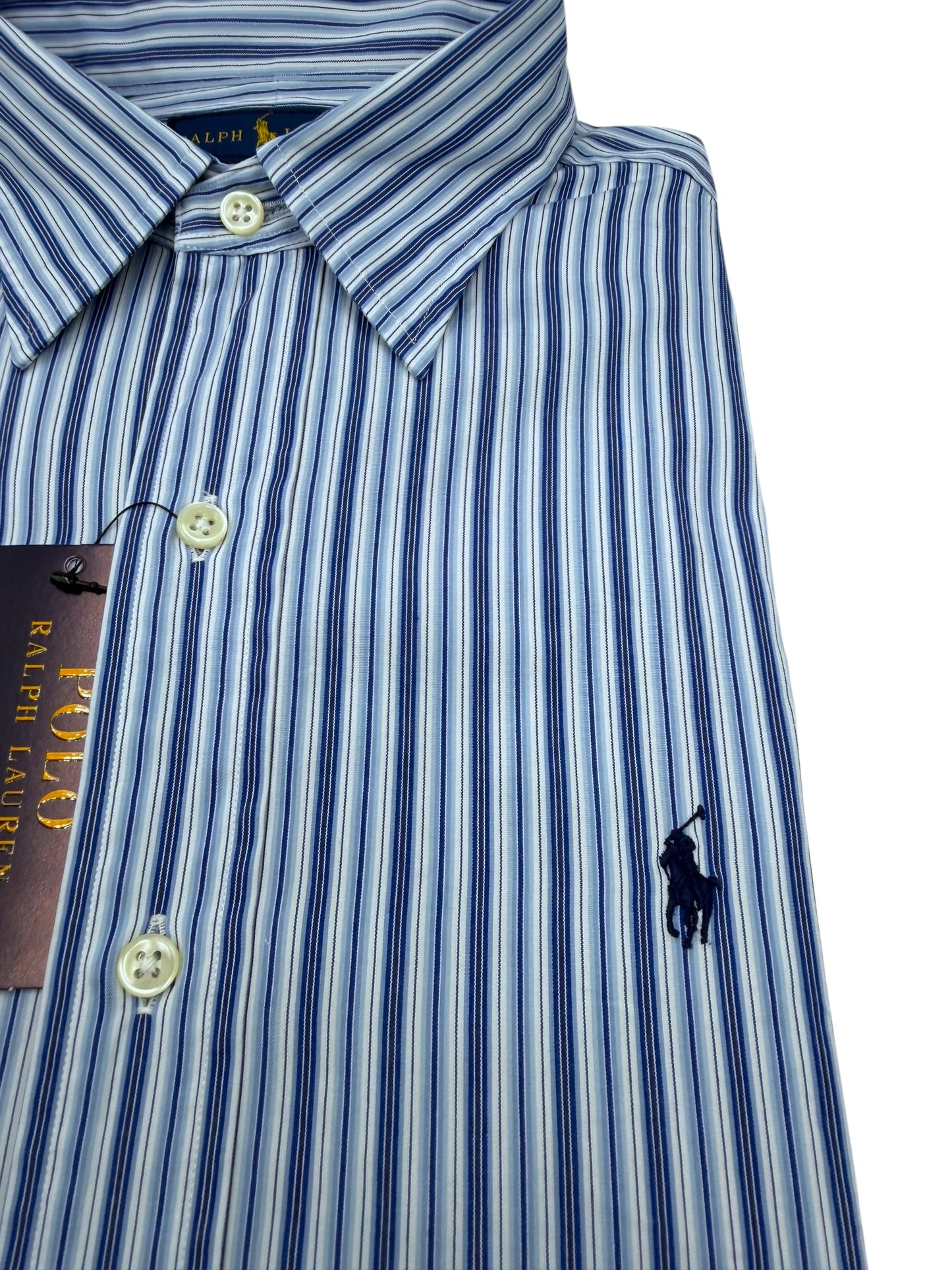 Camisa Polo Ralph Lauren Classic Fit Manga Larga Talla S