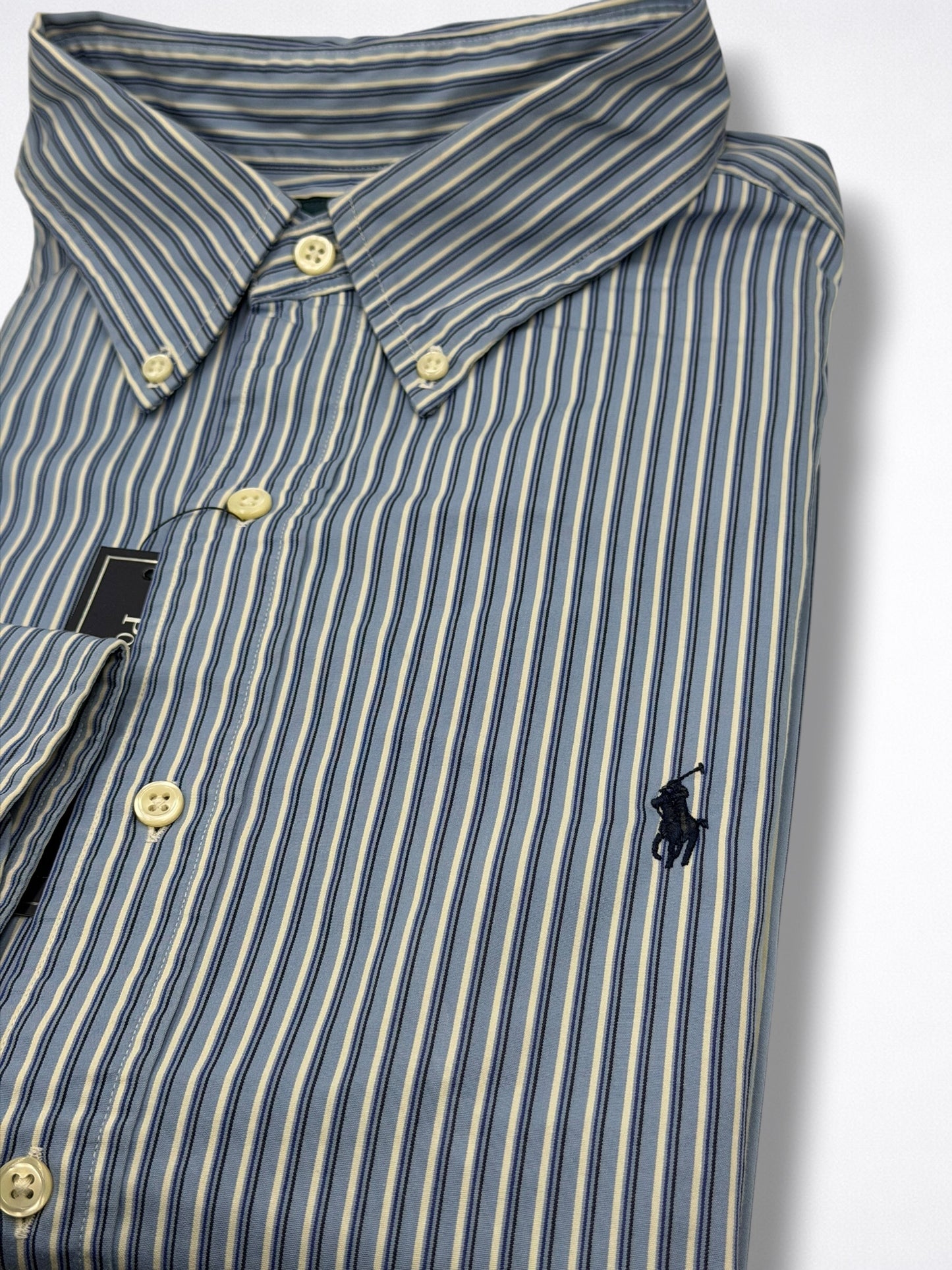 Camisa Polo Ralph Lauren Classic Fit Manga Larga Talla XL