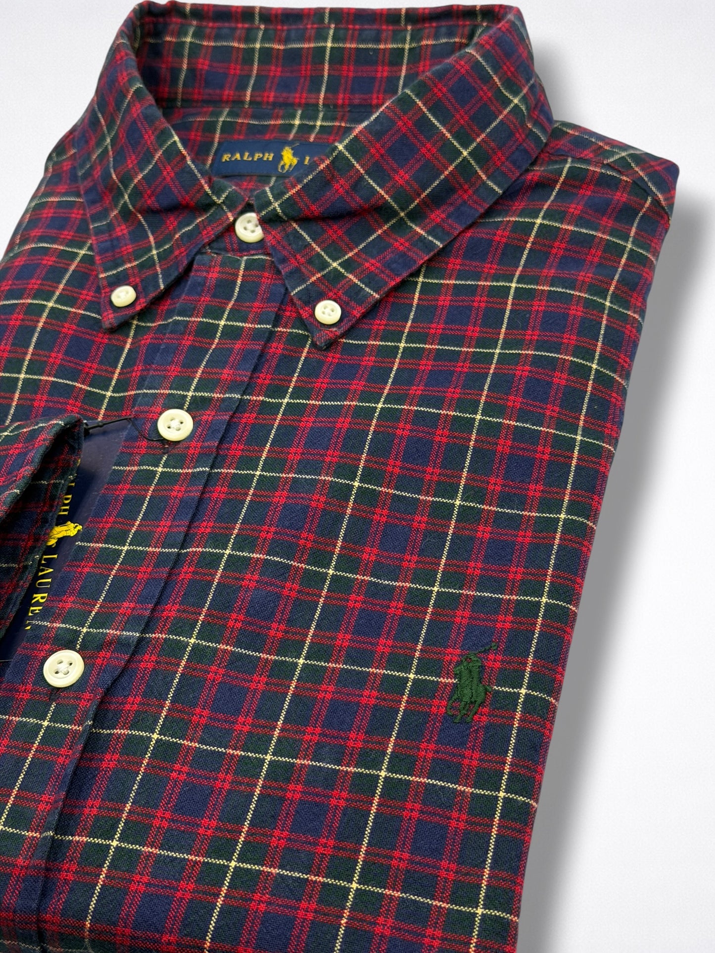 Camisa Polo Ralph Lauren Classic fit Manga Larga Talla XL