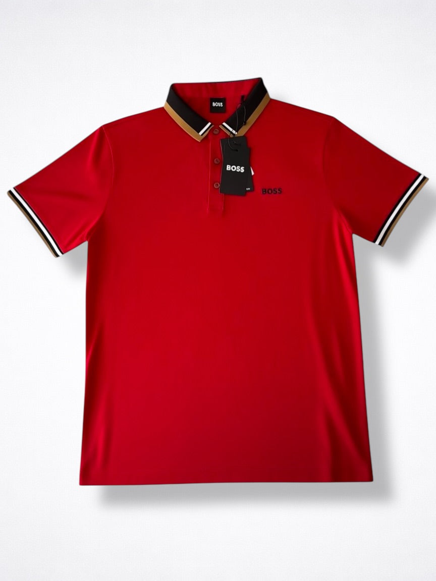 Playera Boss Regular Fit Tipo Polo Talla L