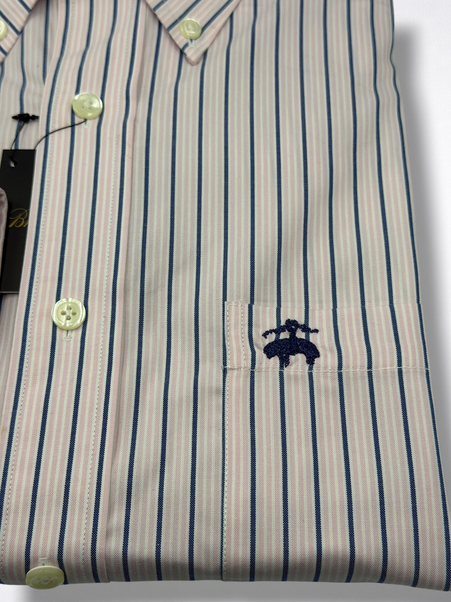 Camisa Brooks Brothers Classic Fit Manga Larga Talla XL