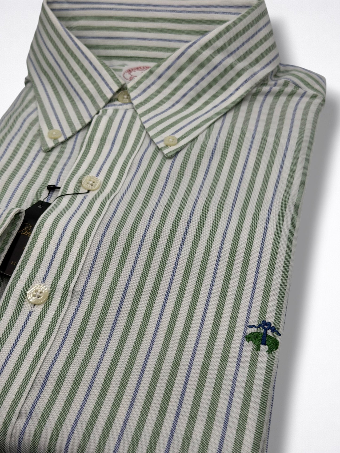 Camisa Brooks Brothers Classic Fit Manga Larga Talla XL
