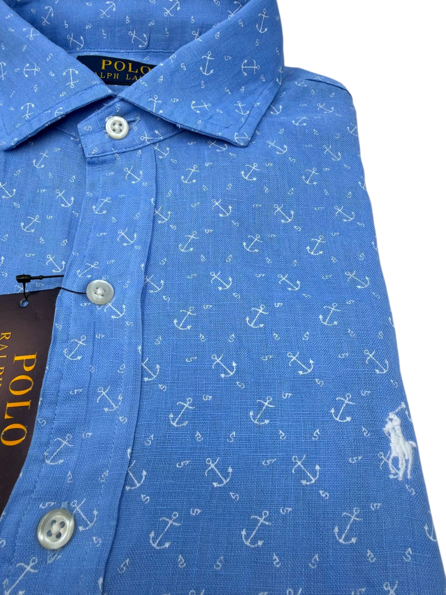 Camisa Polo Ralph Lauren Classic Fit Manga Larga Talla S