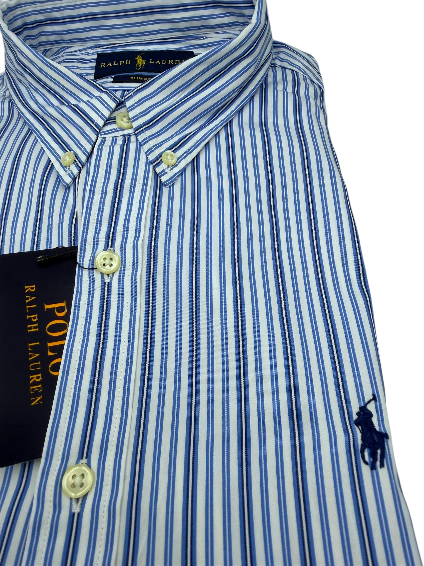 Camisa Polo Ralph Lauren Classic Fit Manga Larga Talla M