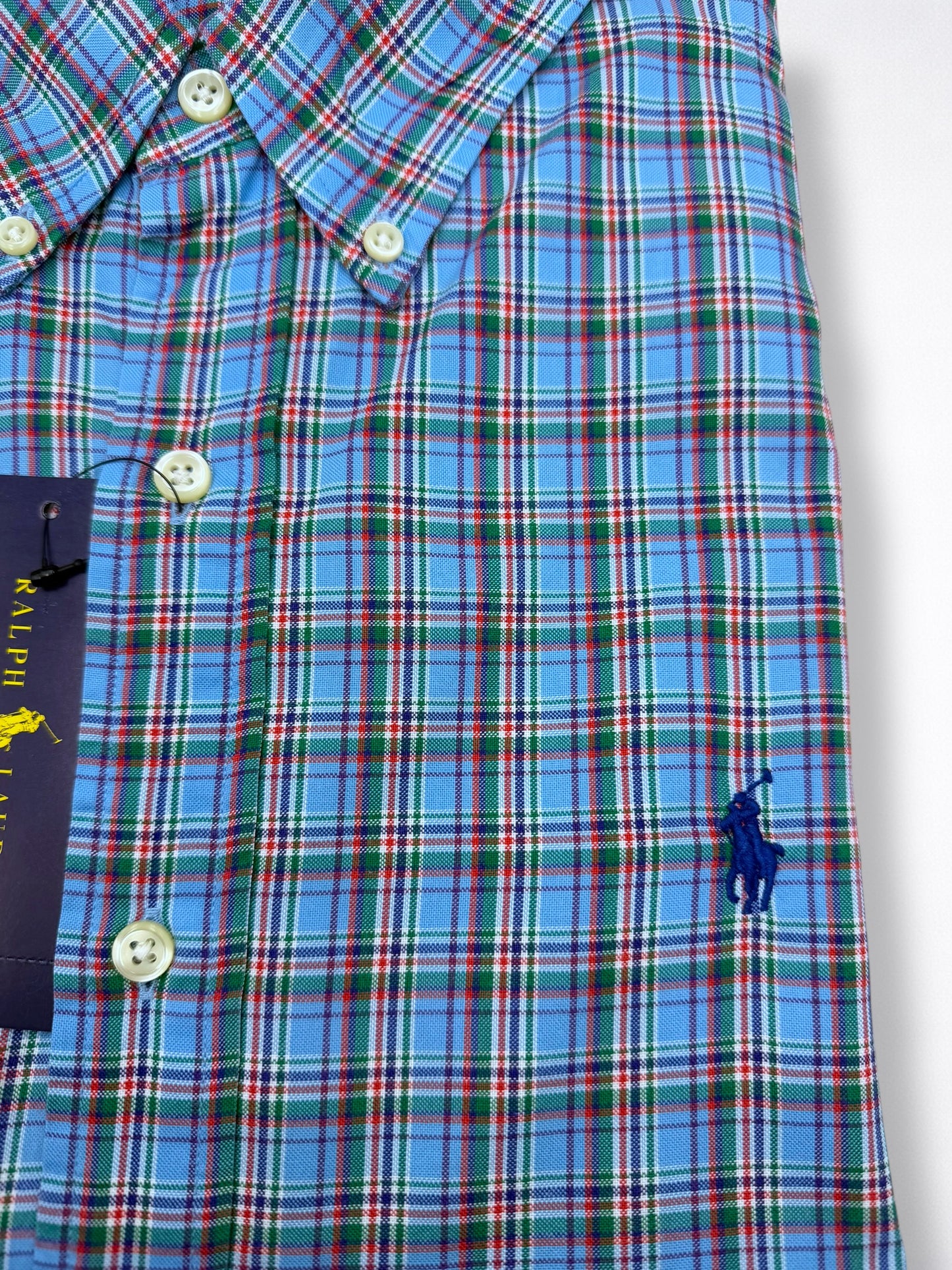 Camisa Polo Ralph Lauren Classic Fit Manga Larga Talla L