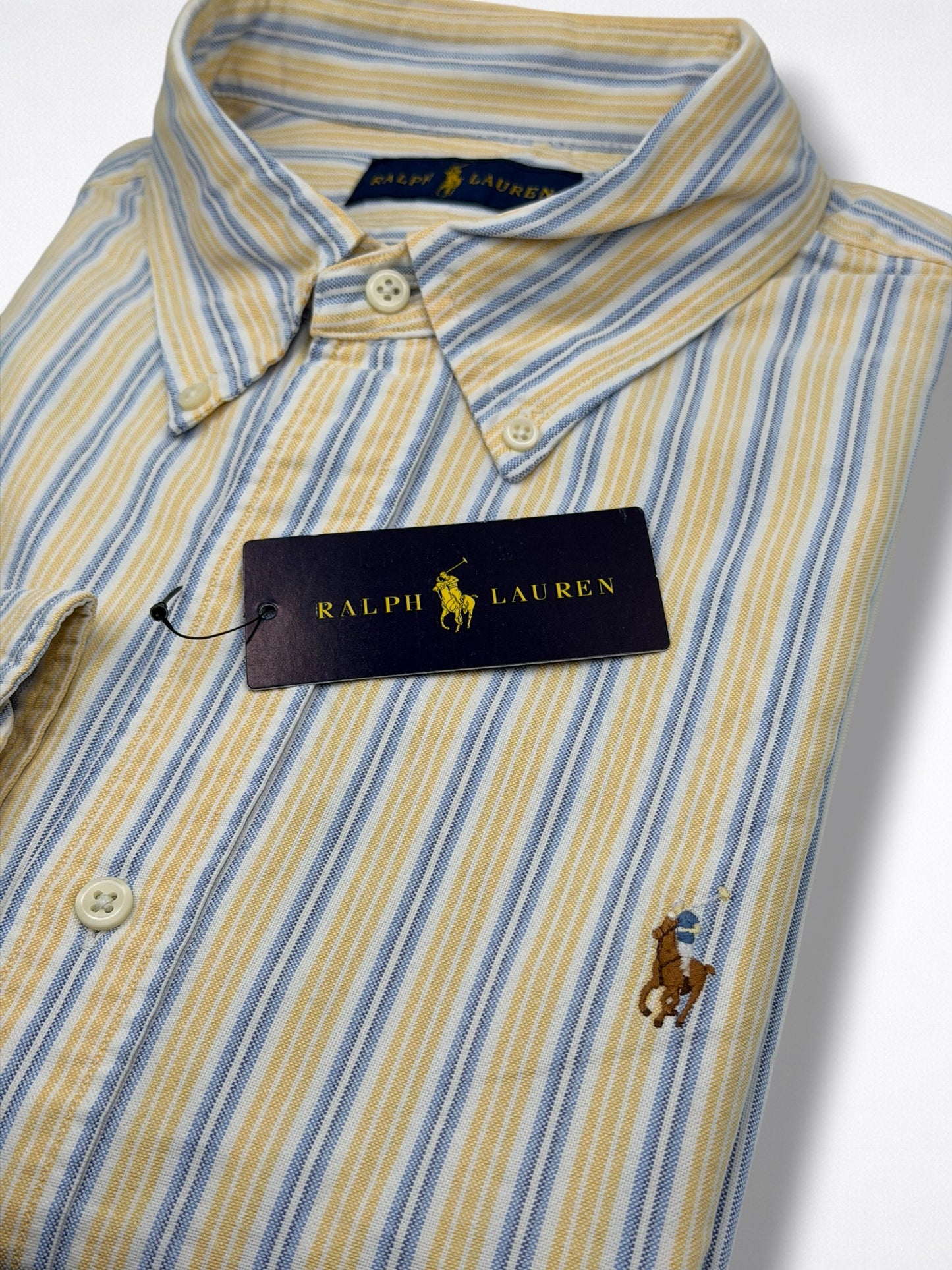 Camisa Polo Ralph Lauren Classic Fit Manga Larga Talla L