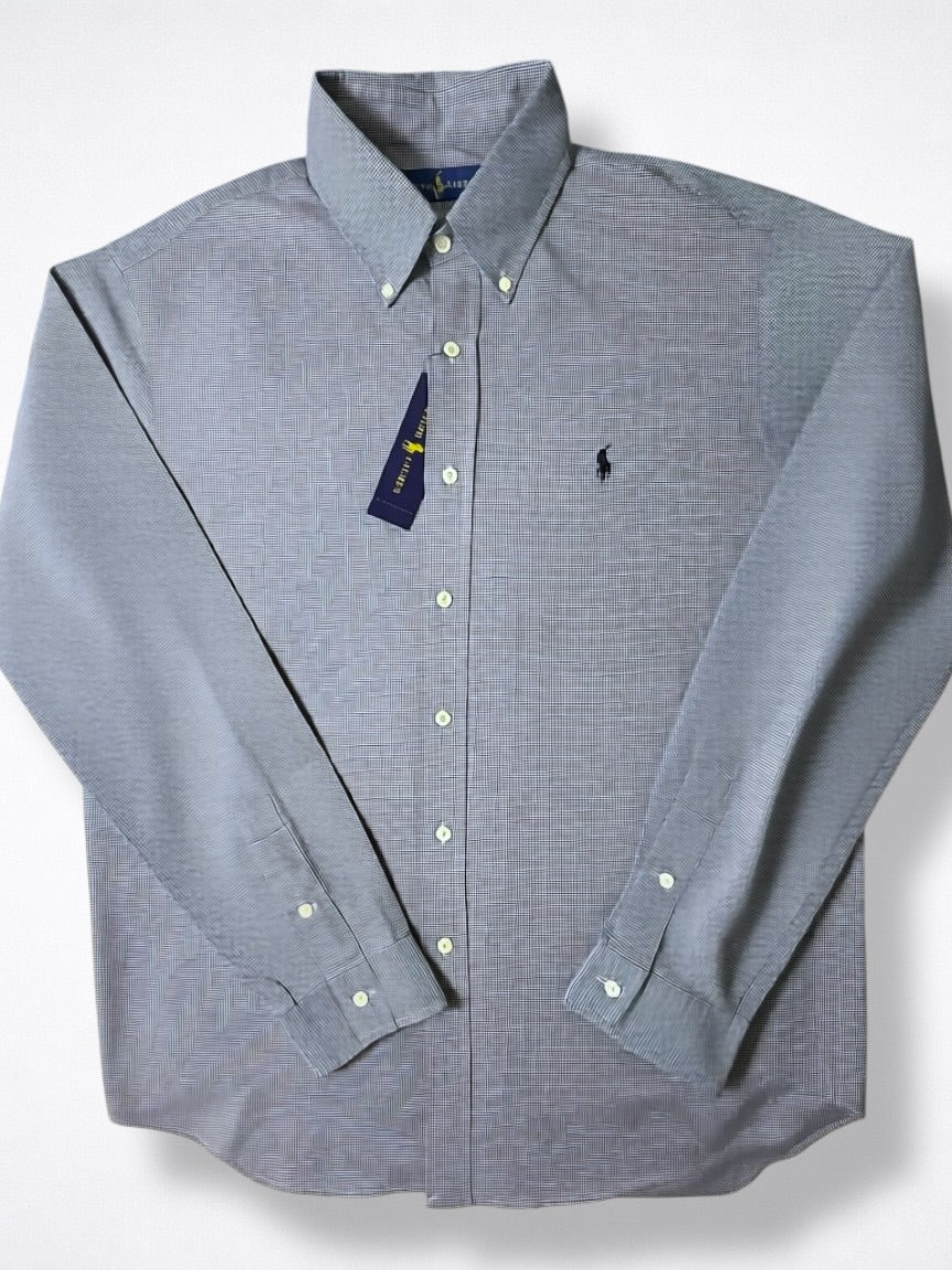 Camisa Polo Ralph Lauren Classic Fit Manga Larga Talla L