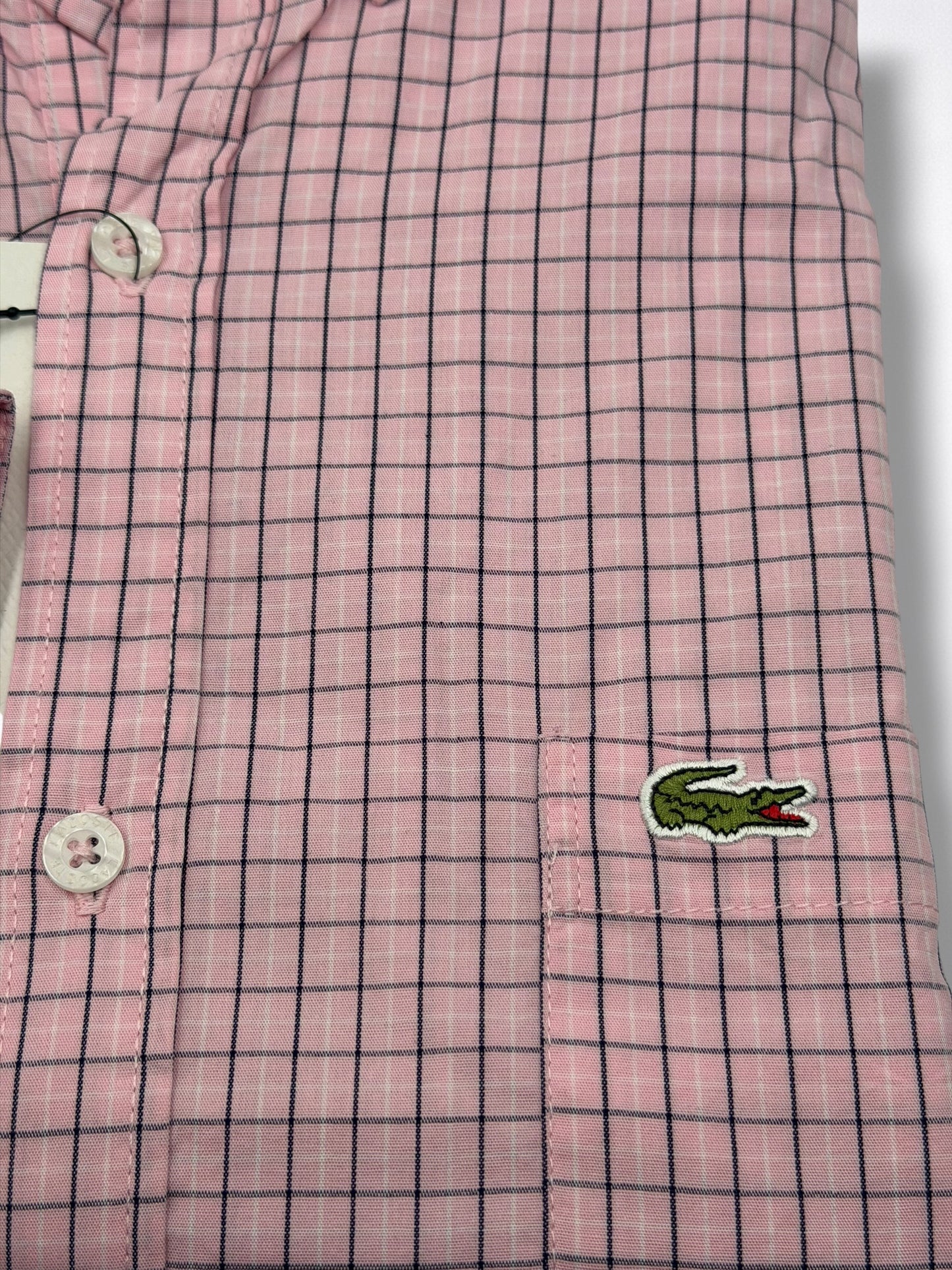 Camisa Lacoste Slim Fit Manga Larga Talla L